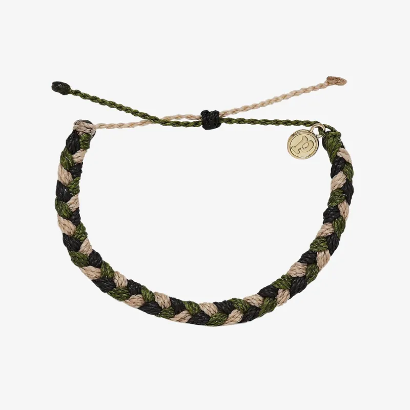 For the Troops Braided Bracelet sold by Pura Vida