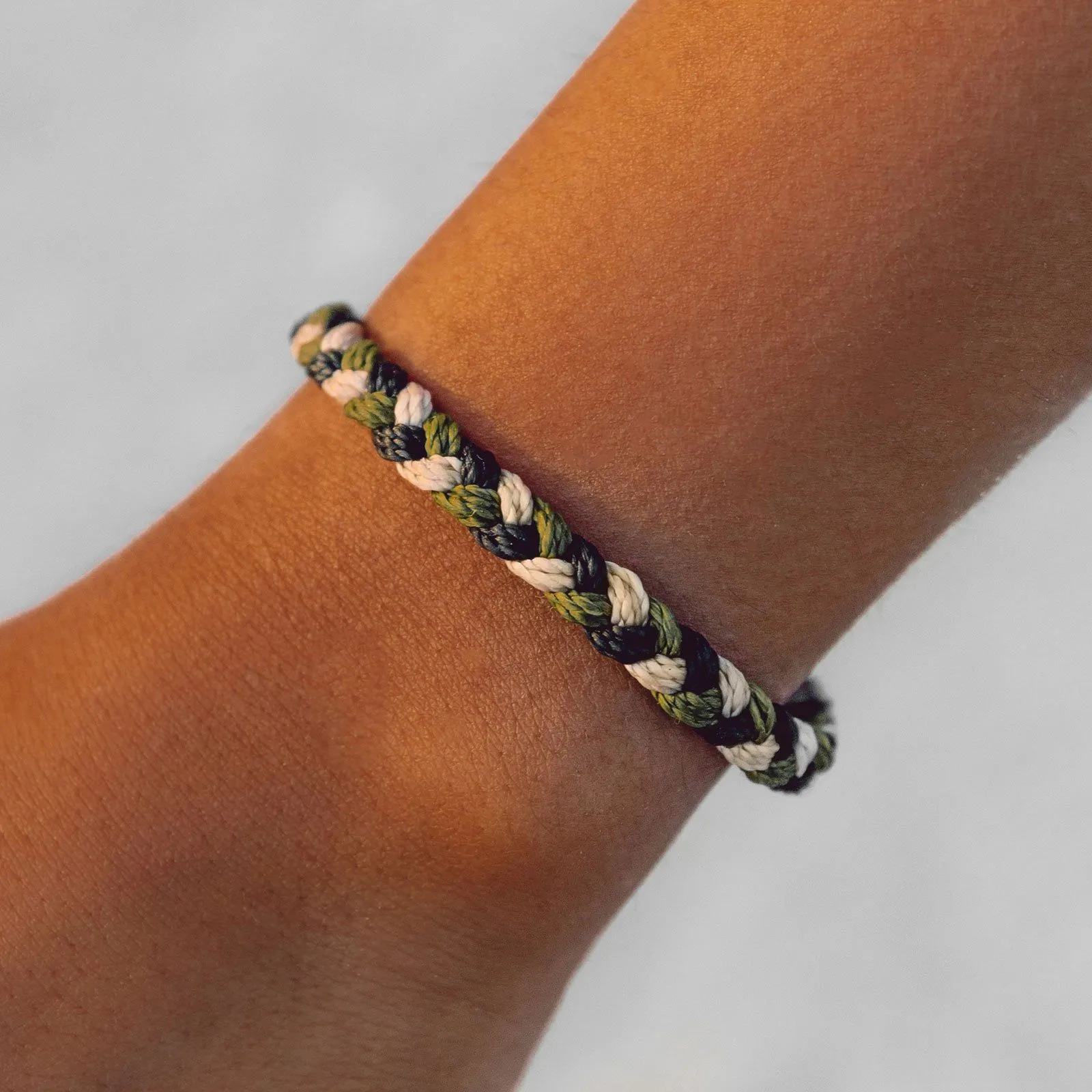 For the Troops Braided Bracelet sold by Pura Vida product image thumbnail 2