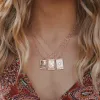 Rose Gold Empress Tarot Card Pendant Necklace sold by Pura Vida