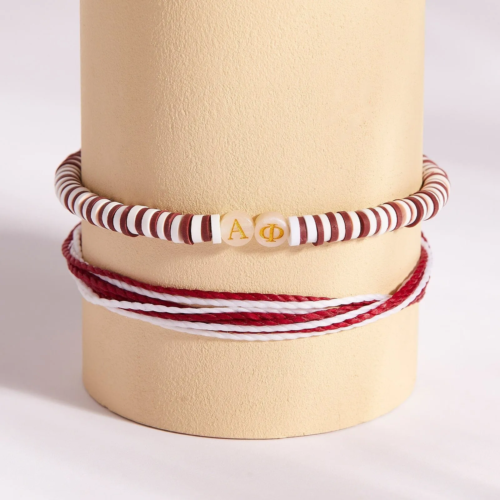 Alpha Phi Bracelet Set of 2 sold by Pura Vida product image thumbnail 4