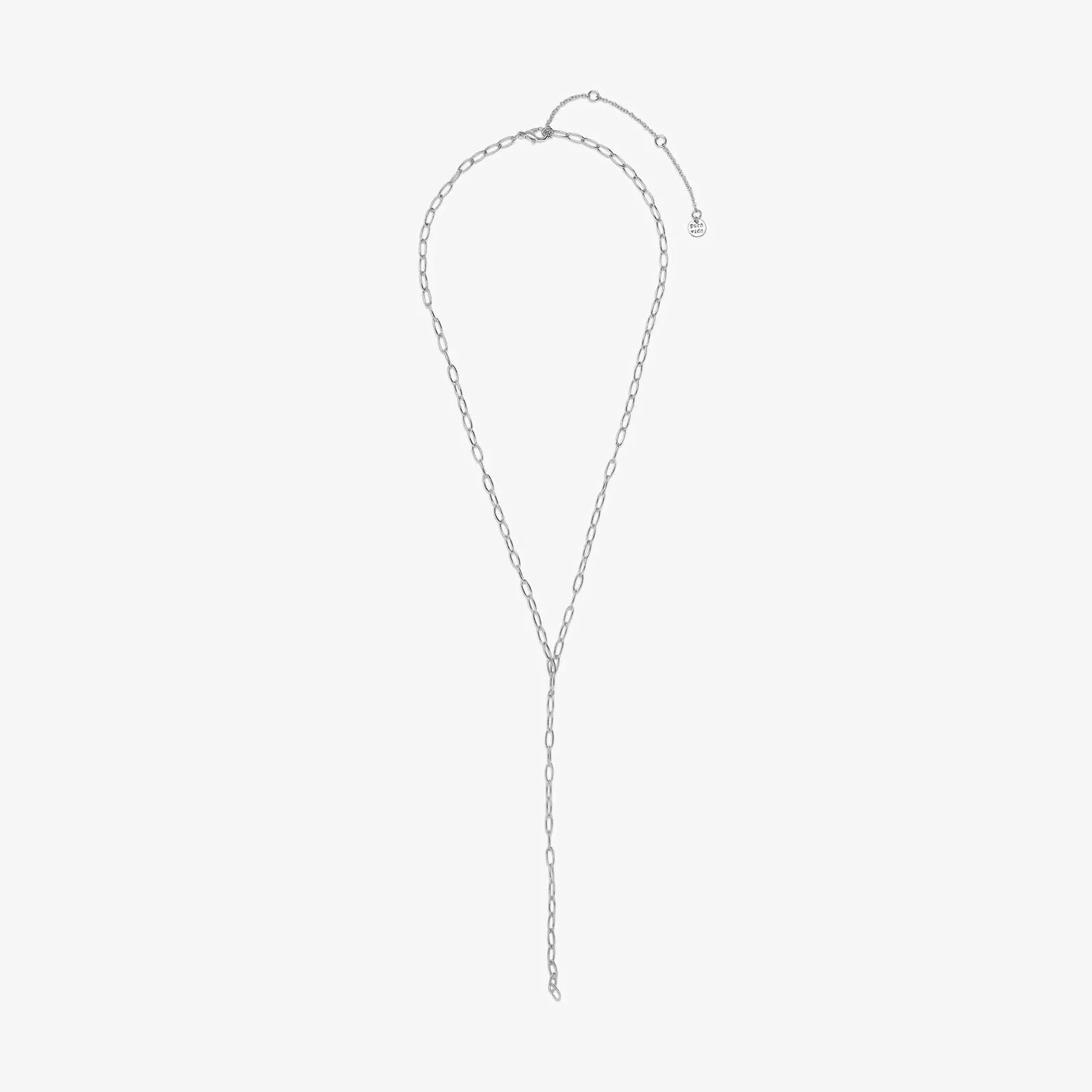 Mini Paperclip Lariat Necklace sold by Pura Vida