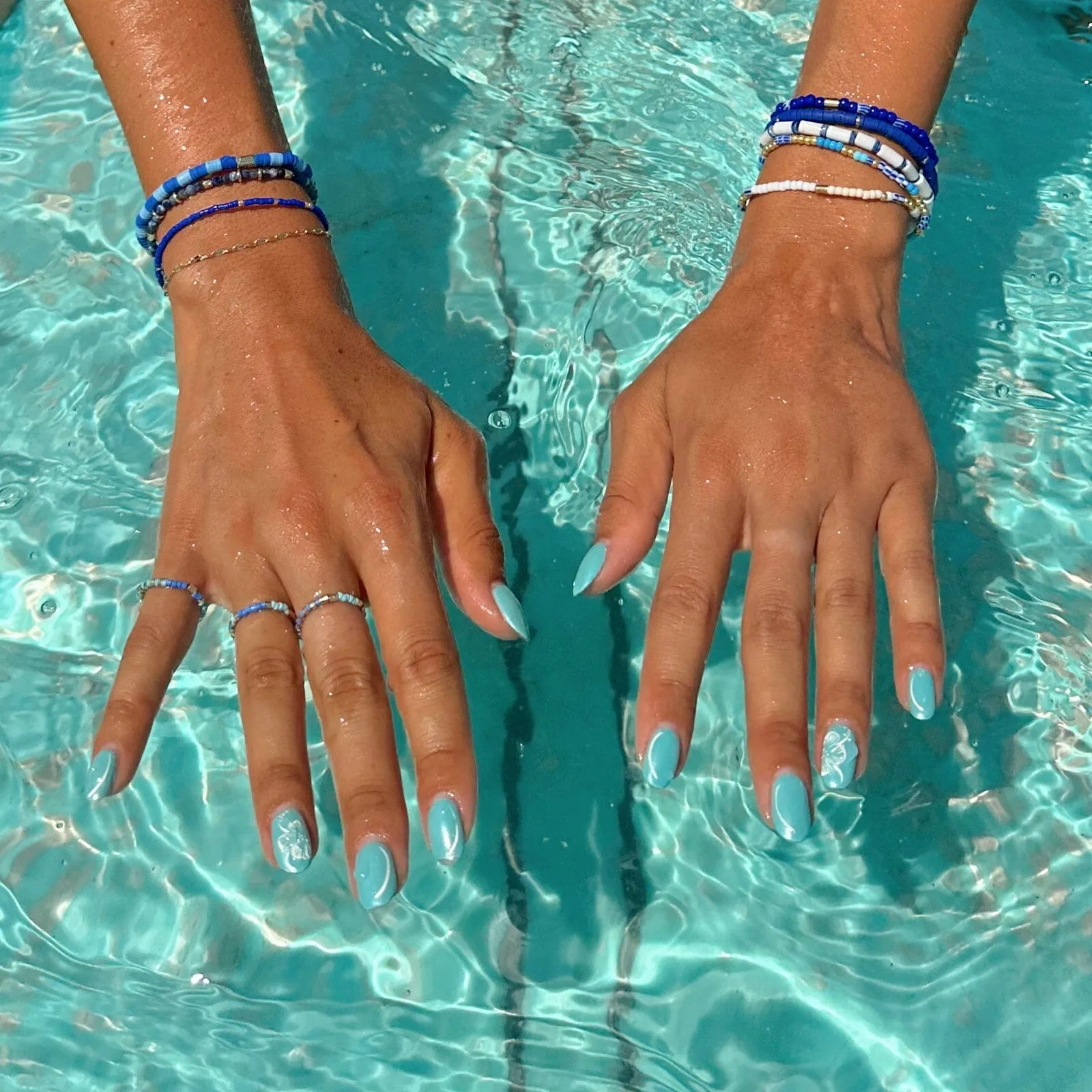Out to Sea Stretch Ring Set of 3 sold by Pura Vida product image thumbnail 5