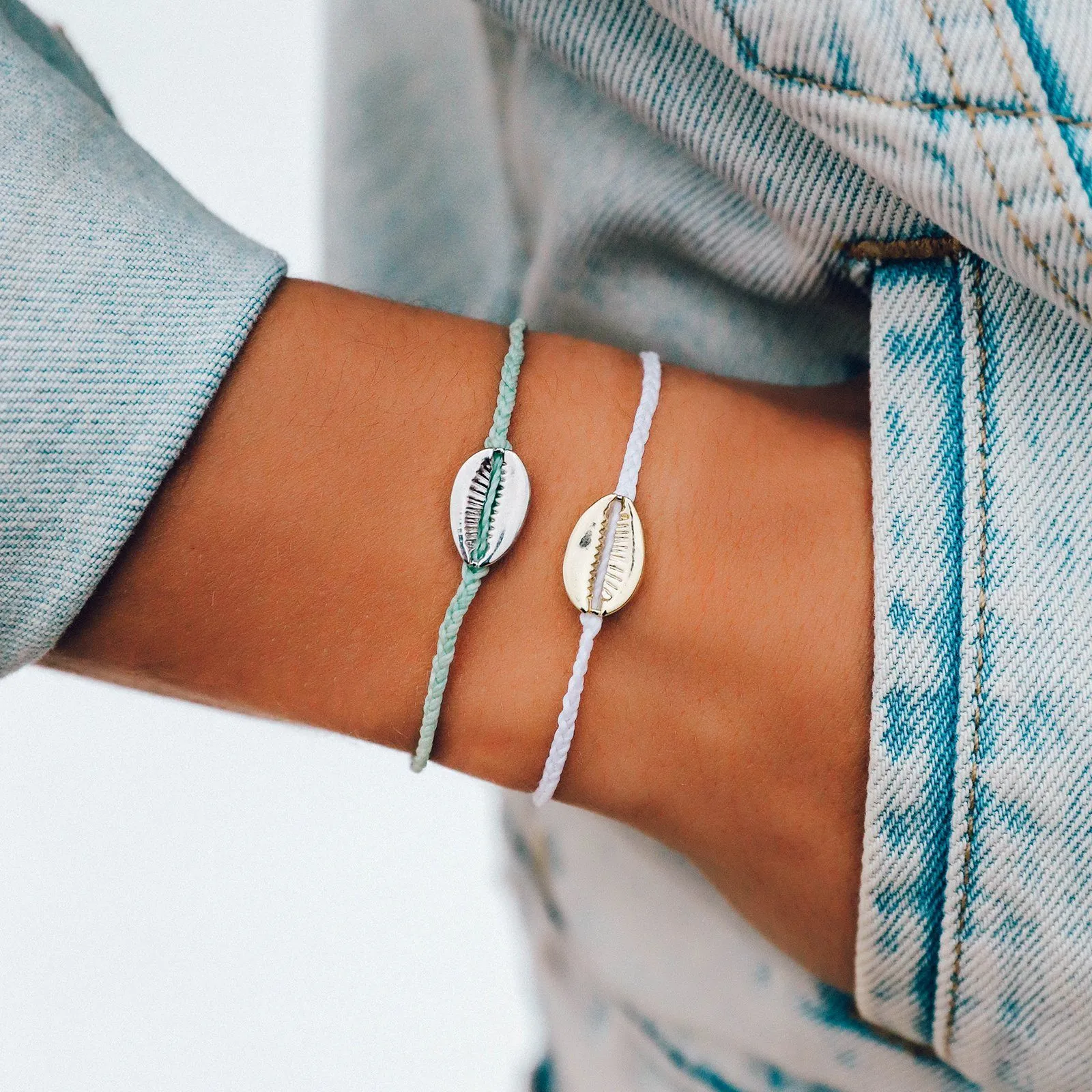 Cowrie Charm Bracelet sold by Pura Vida product image thumbnail 5