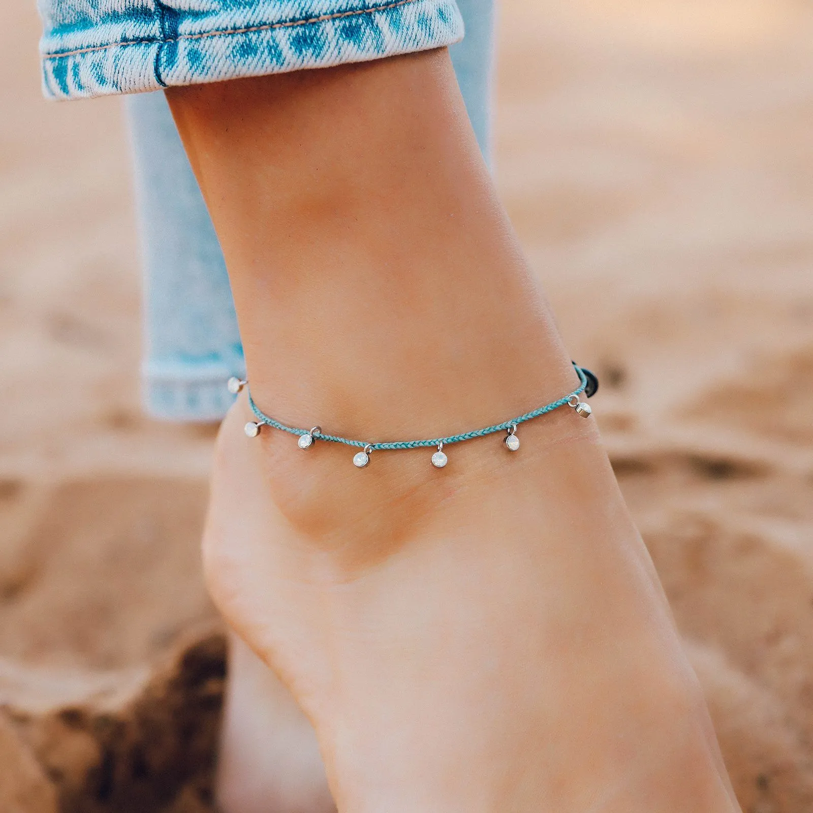 Dangling Gems Anklet sold by Pura Vida product image thumbnail 2