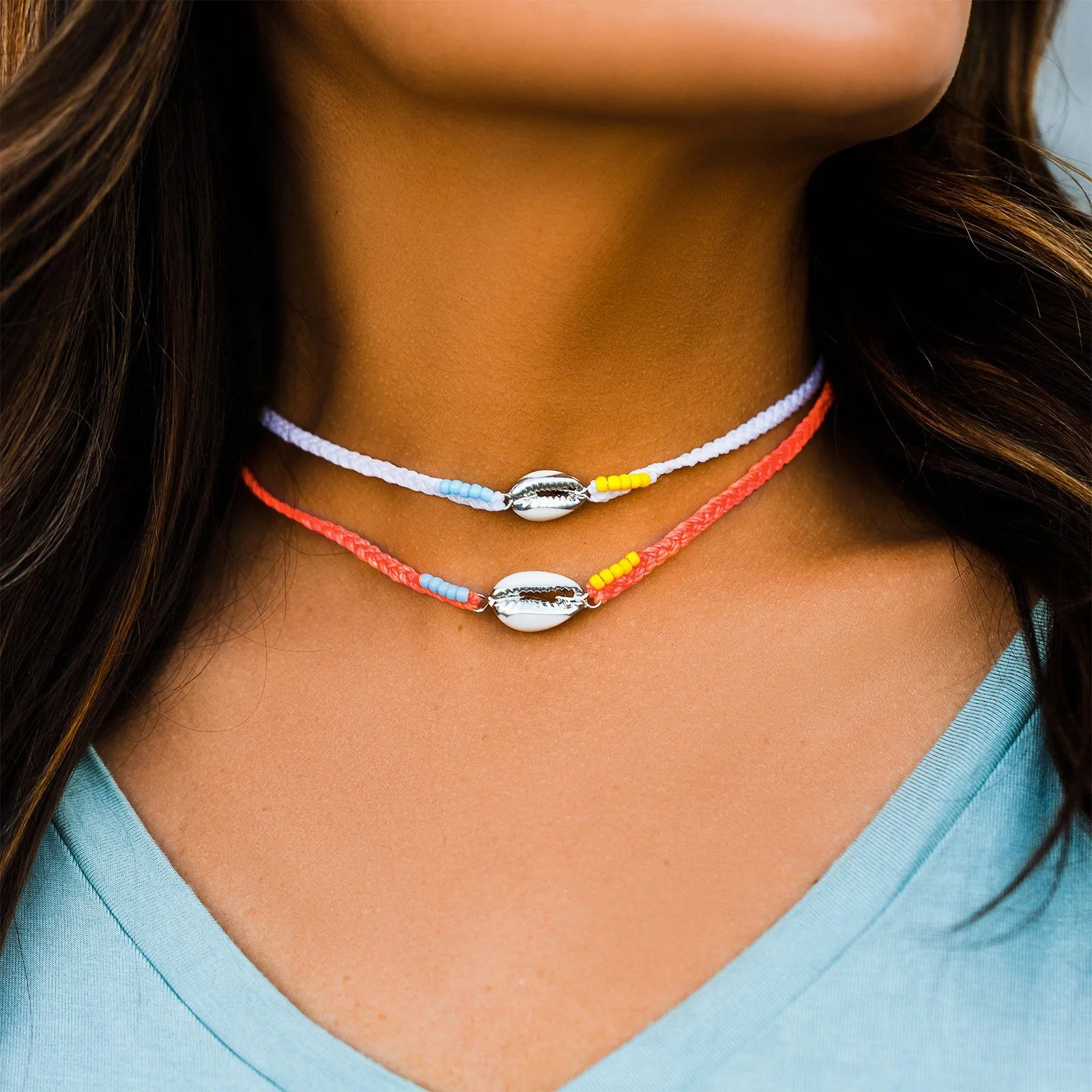 Ibiza Cowrie Charm Choker sold by Pura Vida product image thumbnail 3