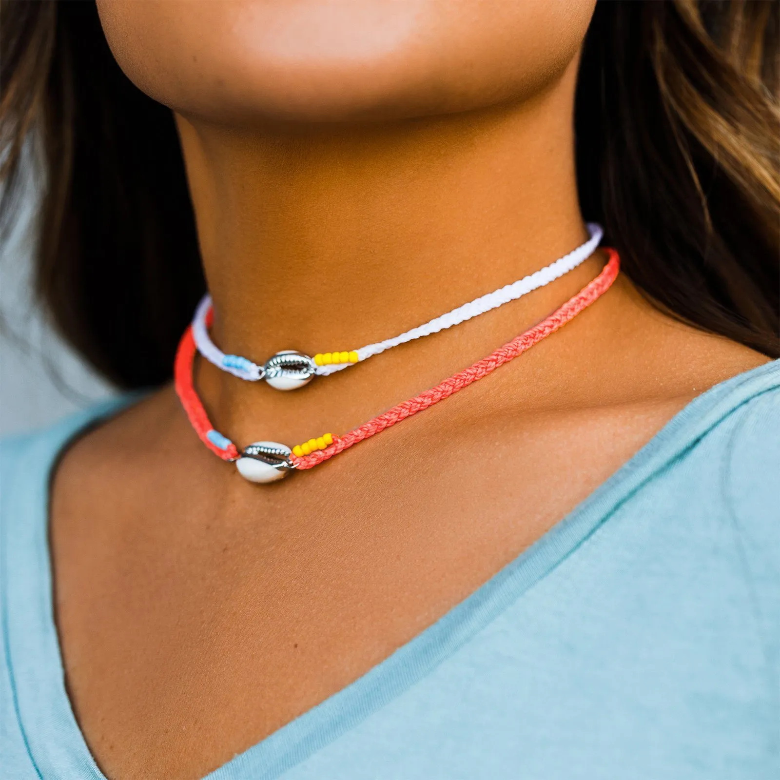 Ibiza Cowrie Charm Choker sold by Pura Vida product image thumbnail 4