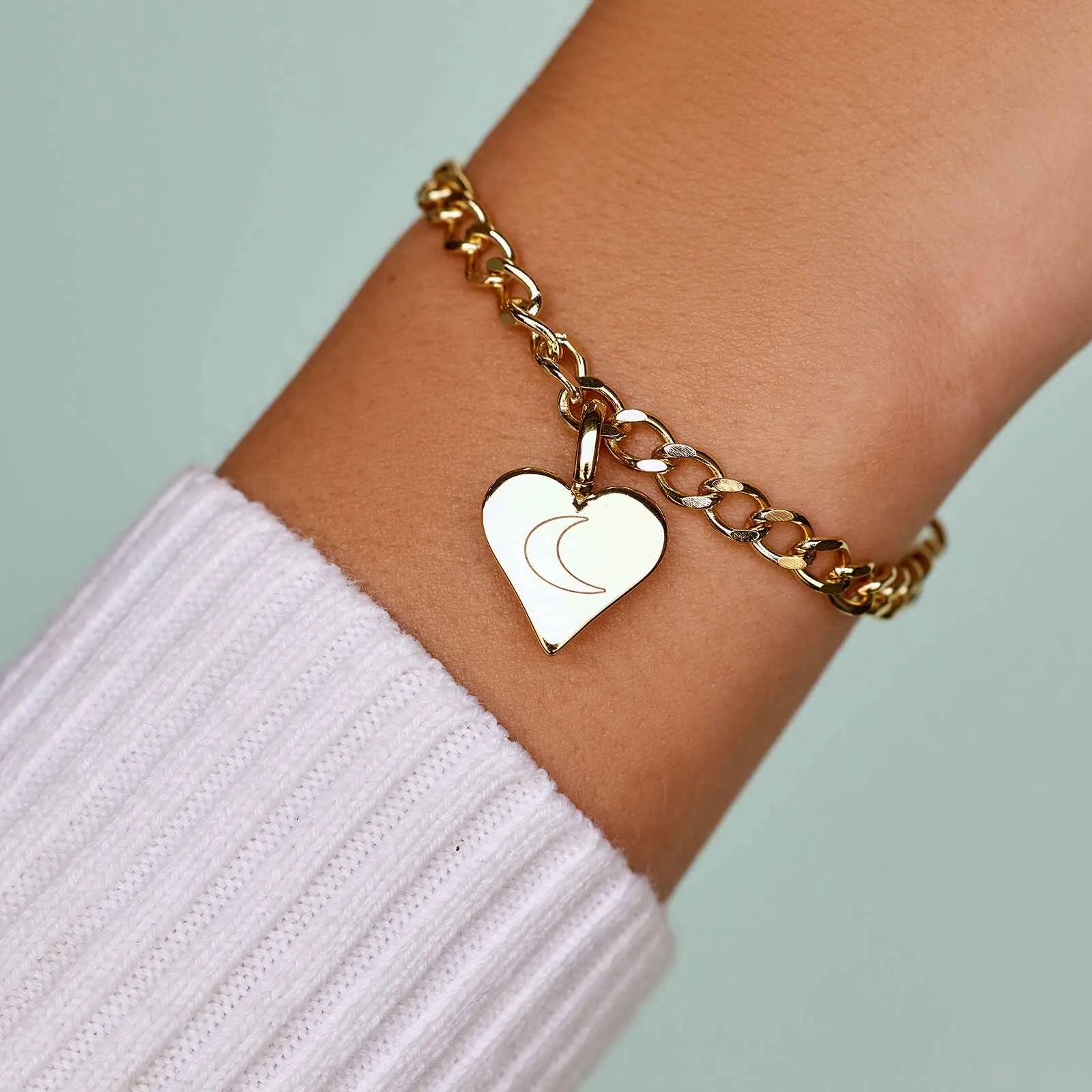 Engravable Heart Harper Charm sold by Pura Vida product image thumbnail 5