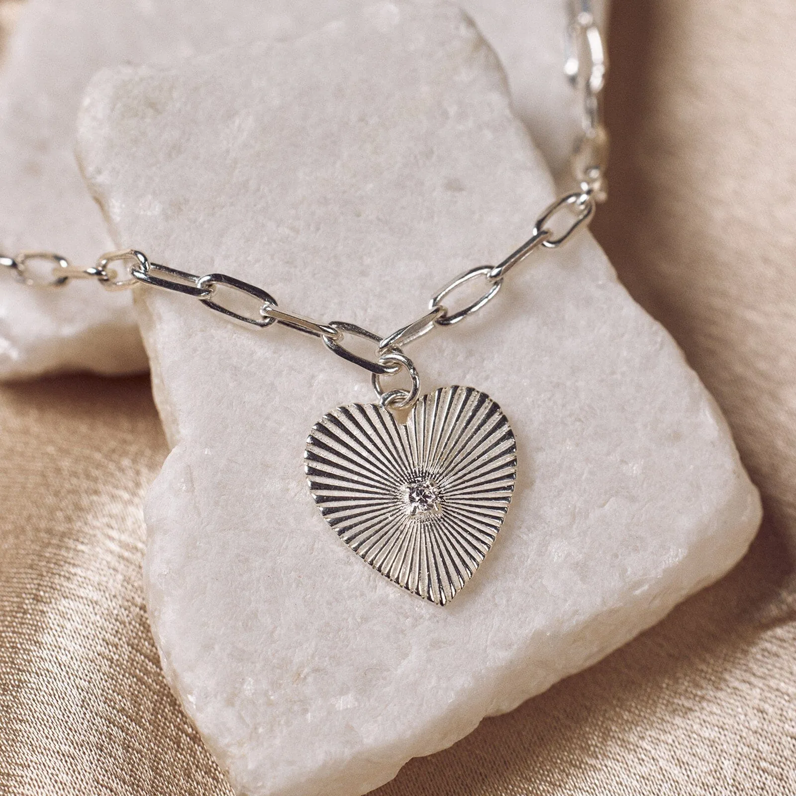 Sunburst Heart Bracelet sold by Pura Vida