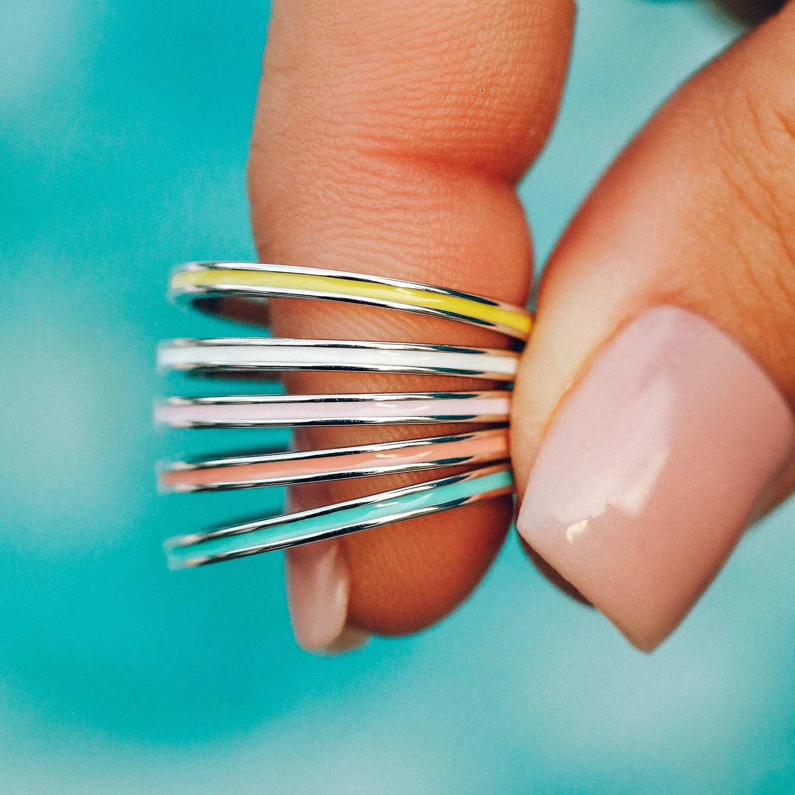 Spring Fling Ring Stack sold by Pura Vida product image thumbnail 3