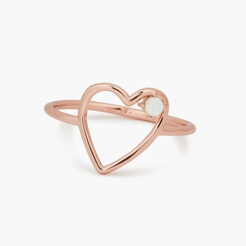 Sweetheart Stone Ring sold by Pura Vida