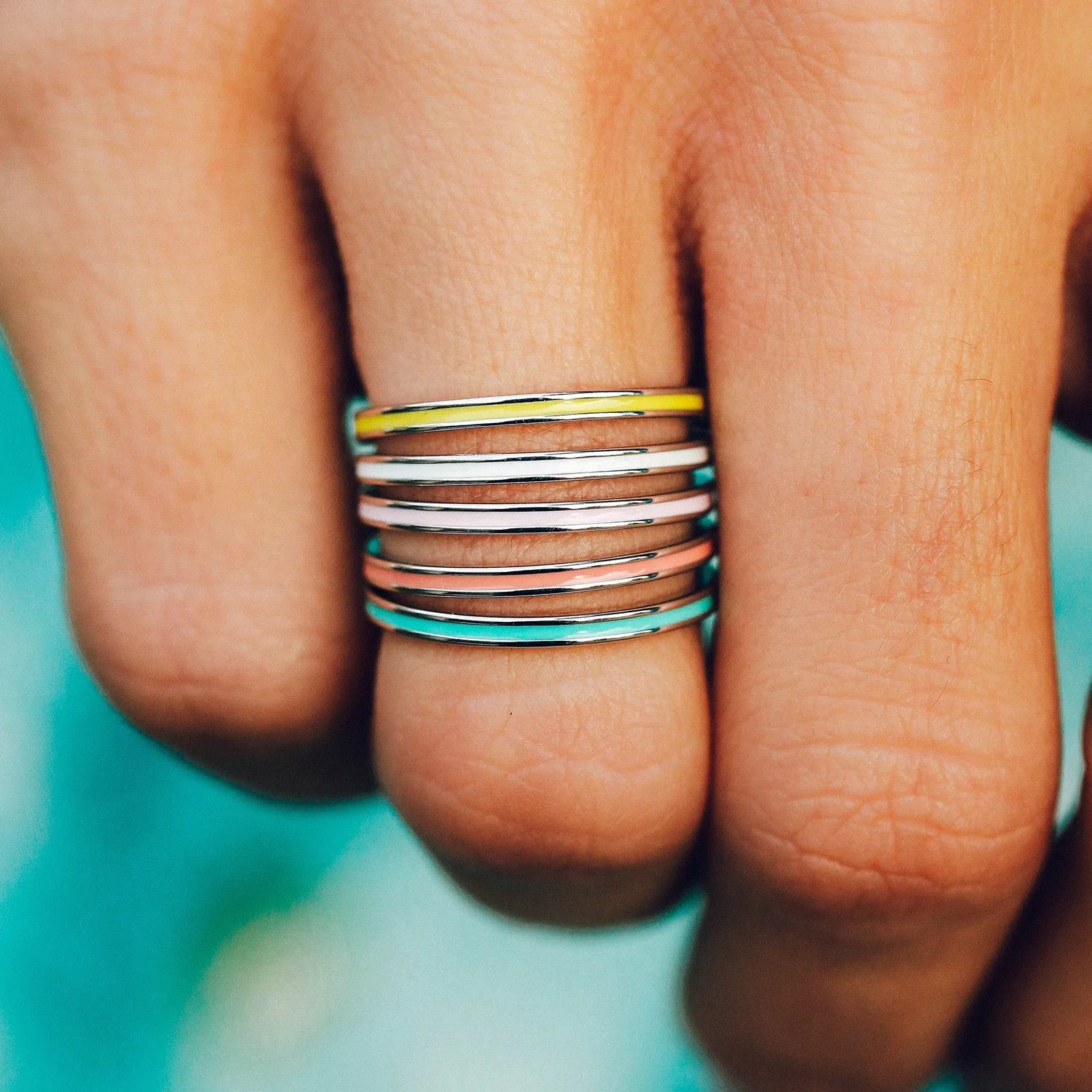 Spring Fling Ring Stack sold by Pura Vida product image thumbnail 2