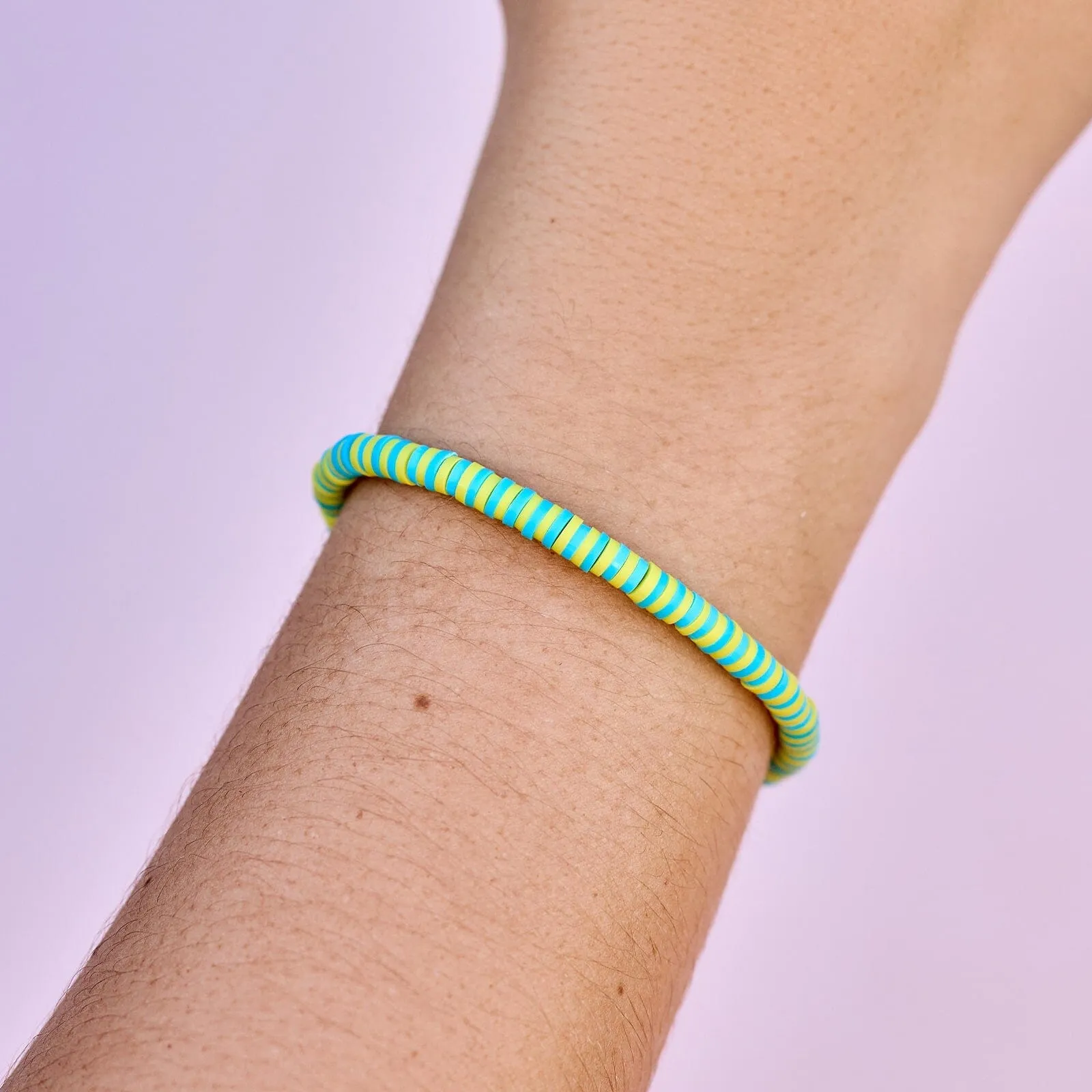 Sunbleached Aqua Seascape Stretch Bracelet sold by Pura Vida product image thumbnail 2