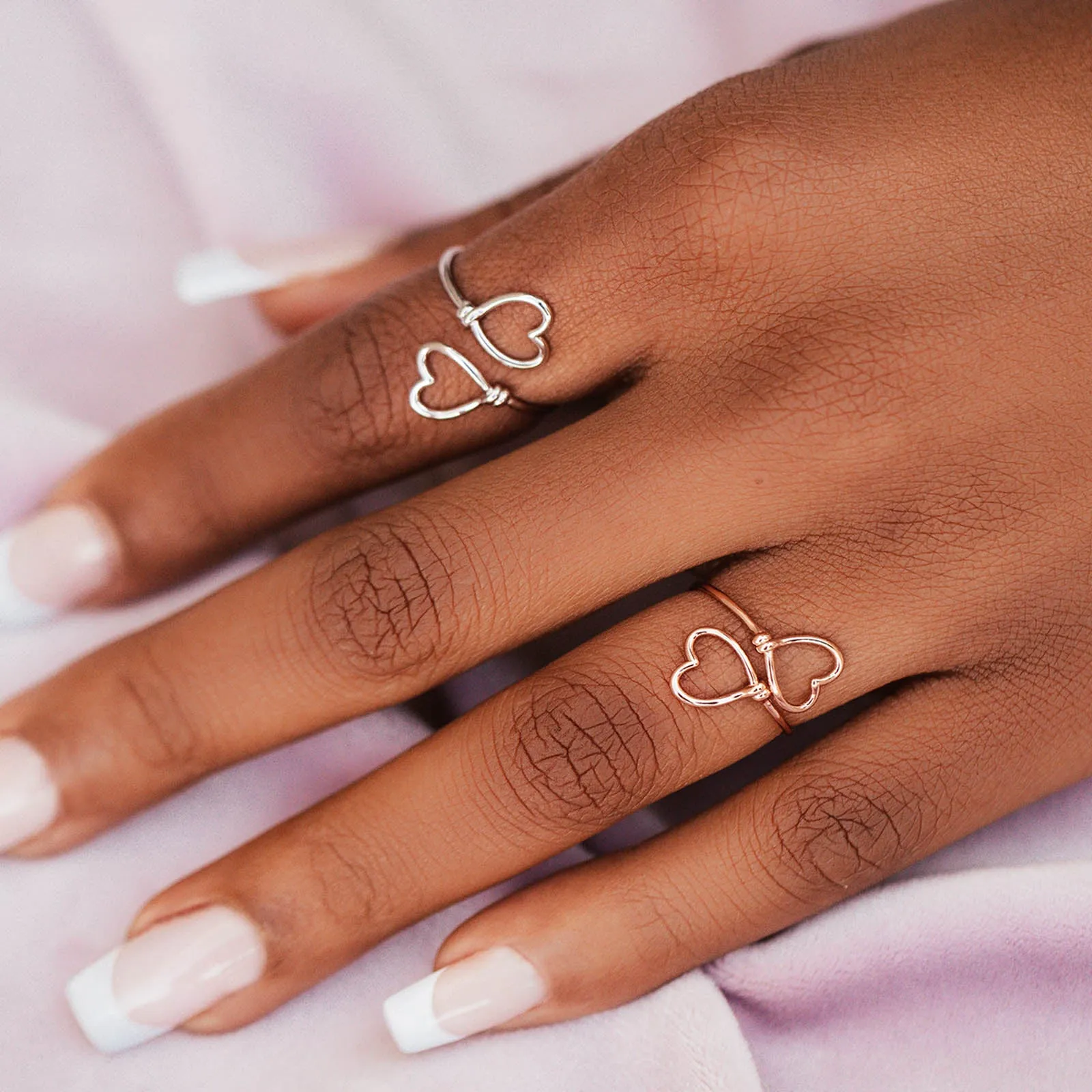 Heart Wire Wrap Ring sold by Pura Vida product image thumbnail 4