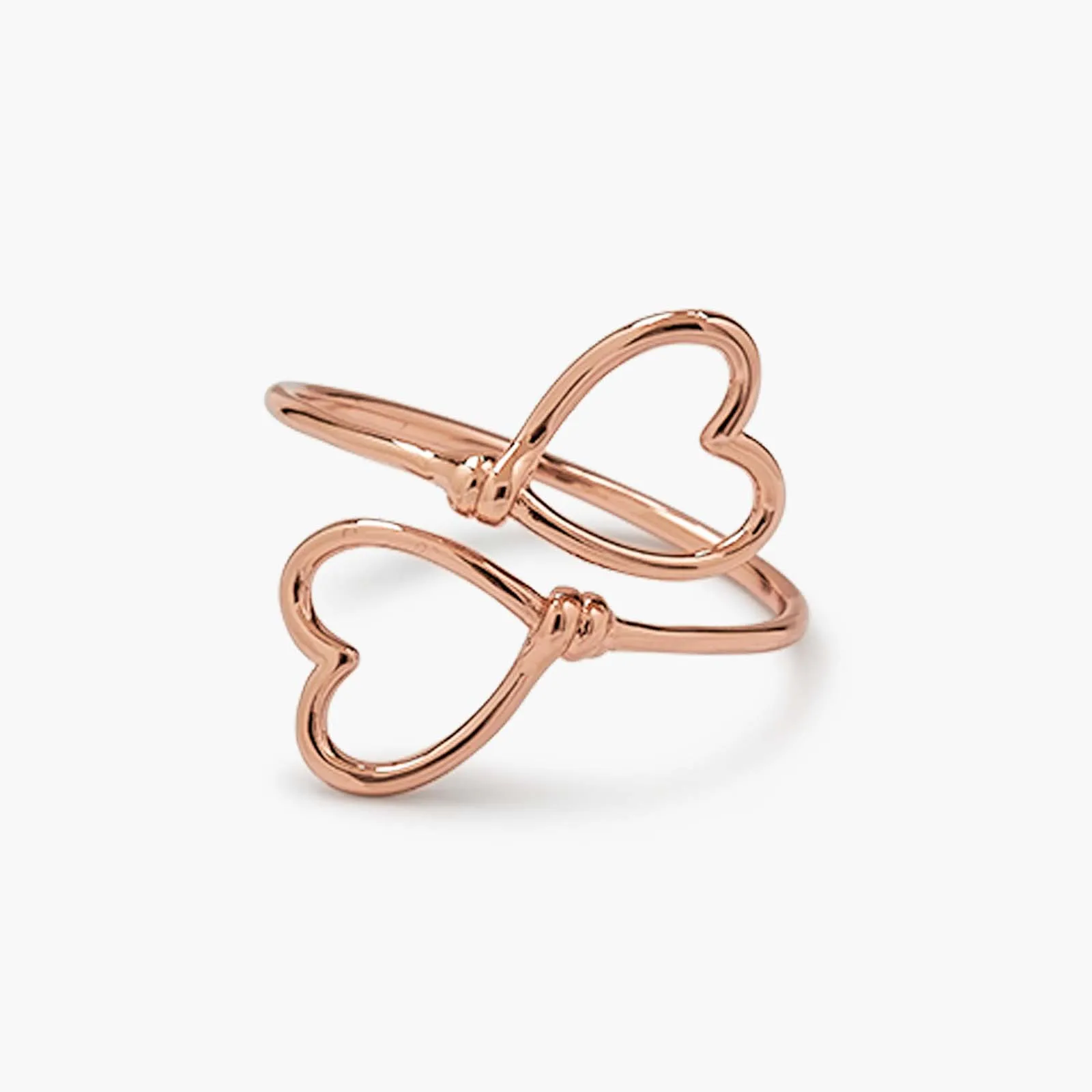 Heart Wire Wrap Ring sold by Pura Vida product image thumbnail 2