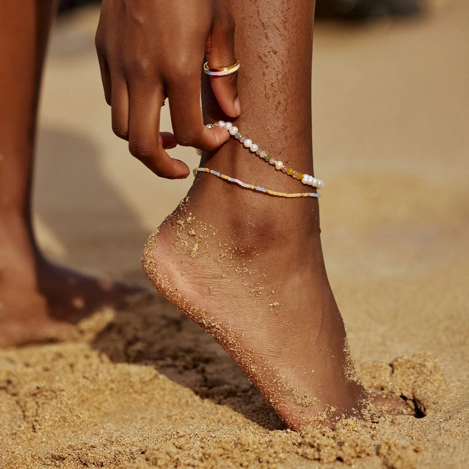 Venice Stretch Anklet sold by Pura Vida product image thumbnail 3