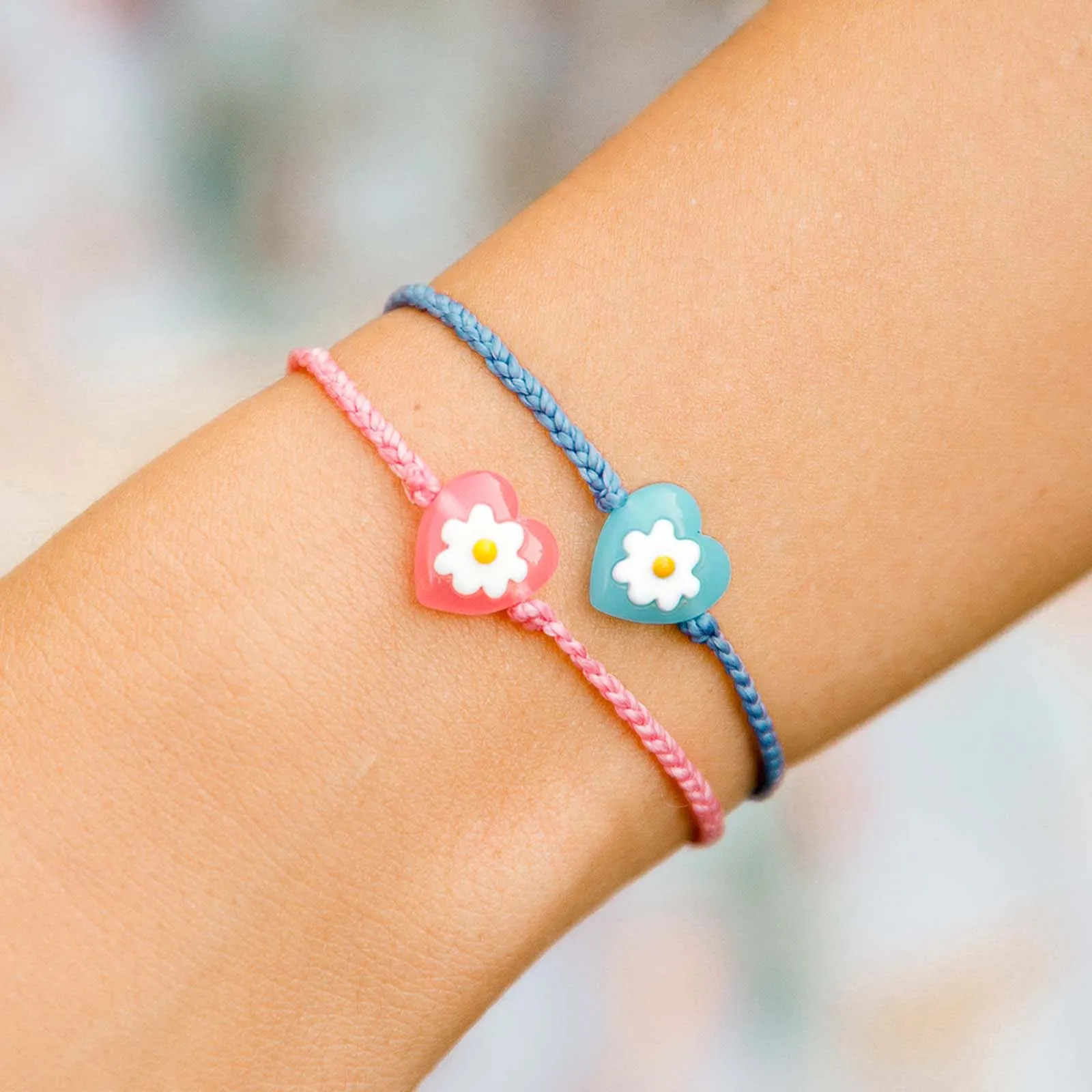 Daisy Heart Bead Charm Bracelet sold by Pura Vida product image thumbnail 3