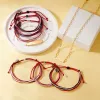 Red, Black & White Bracelet sold by Pura Vida