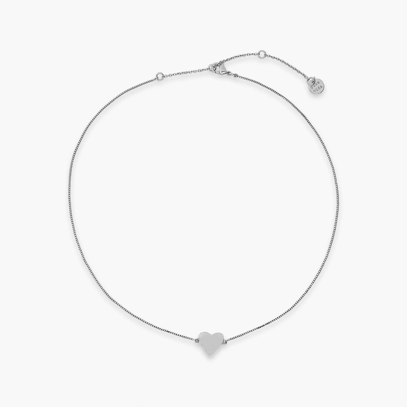 Engravable Heart Choker sold by Pura Vida product image thumbnail 4