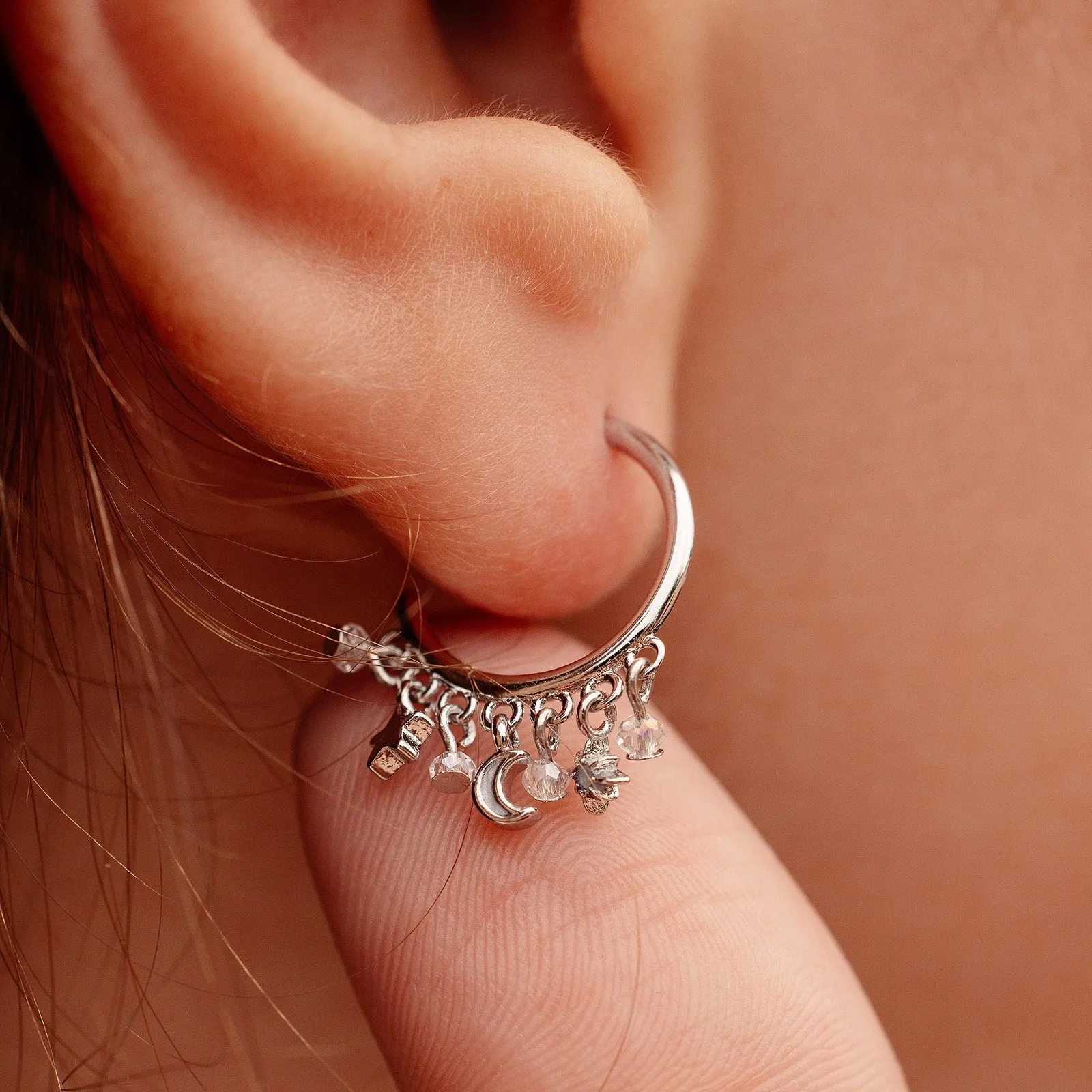 Dreamscape Hoop Earrings sold by Pura Vida product image thumbnail 3