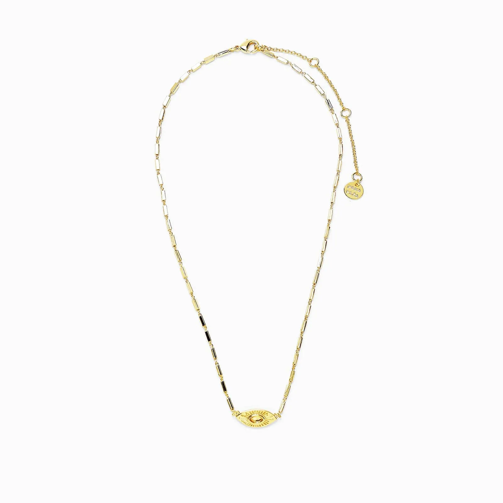 Sunburst Eye Pendant Necklace sold by Pura Vida