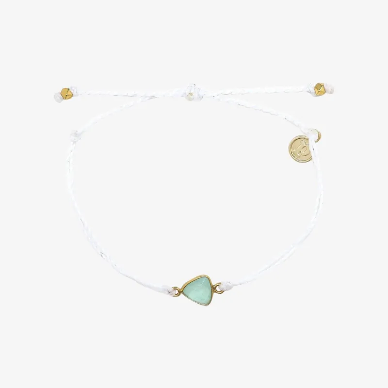 Chalcedony Charm Bracelet sold by Pura Vida