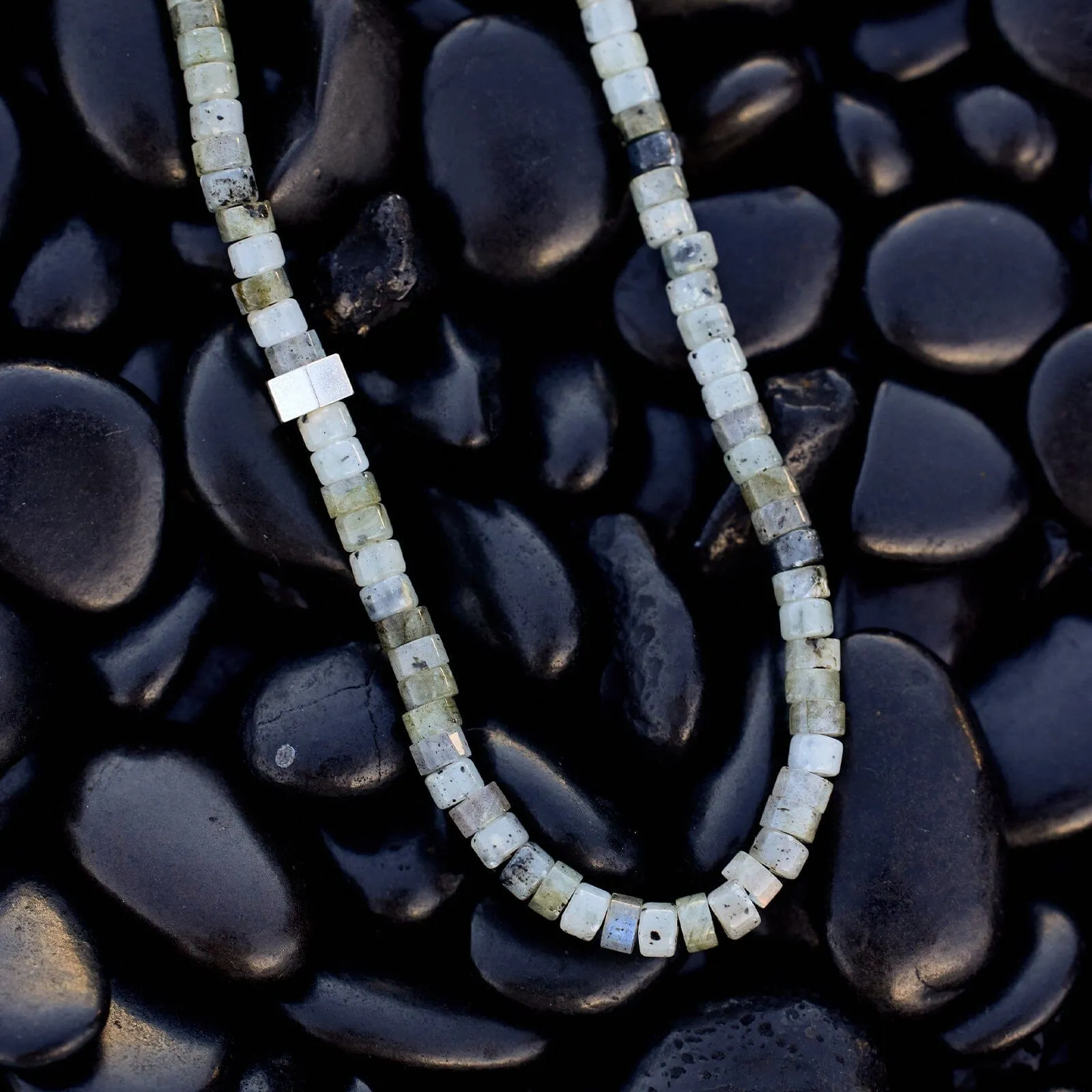 Men's Stone Bead Necklace sold by Pura Vida product image thumbnail 4