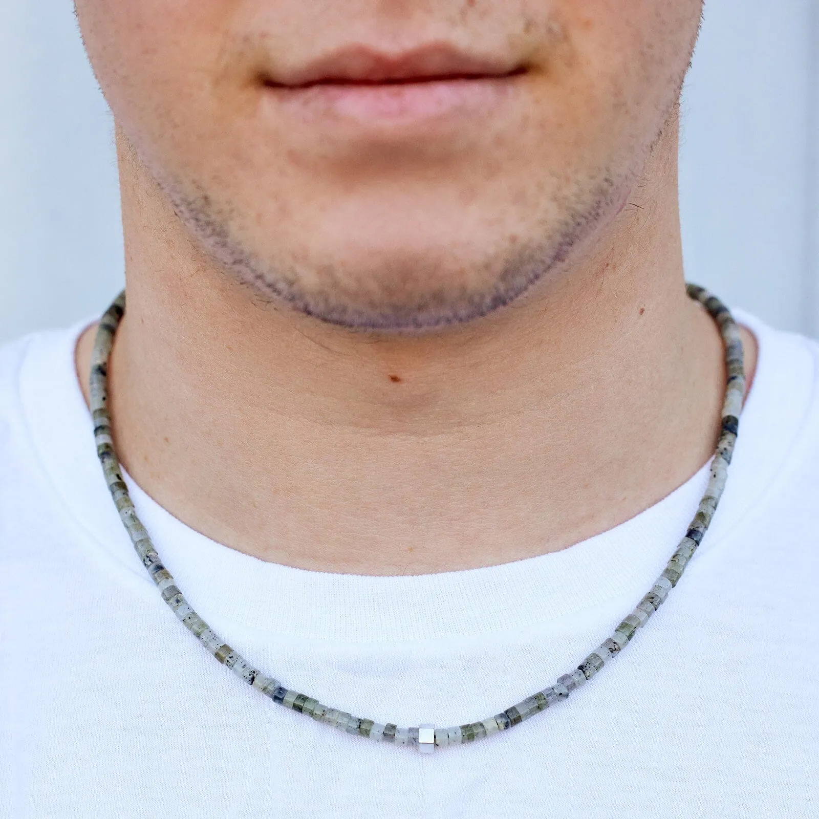 Men's Stone Bead Necklace sold by Pura Vida product image thumbnail 2