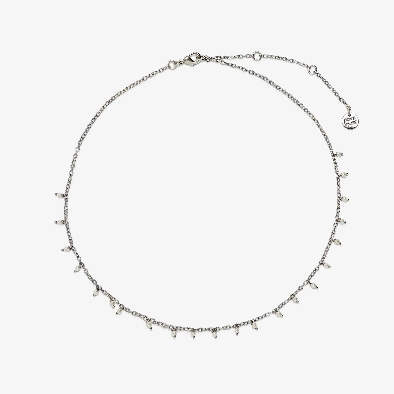 Hanging Pearl Beaded Choker sold by Pura Vida