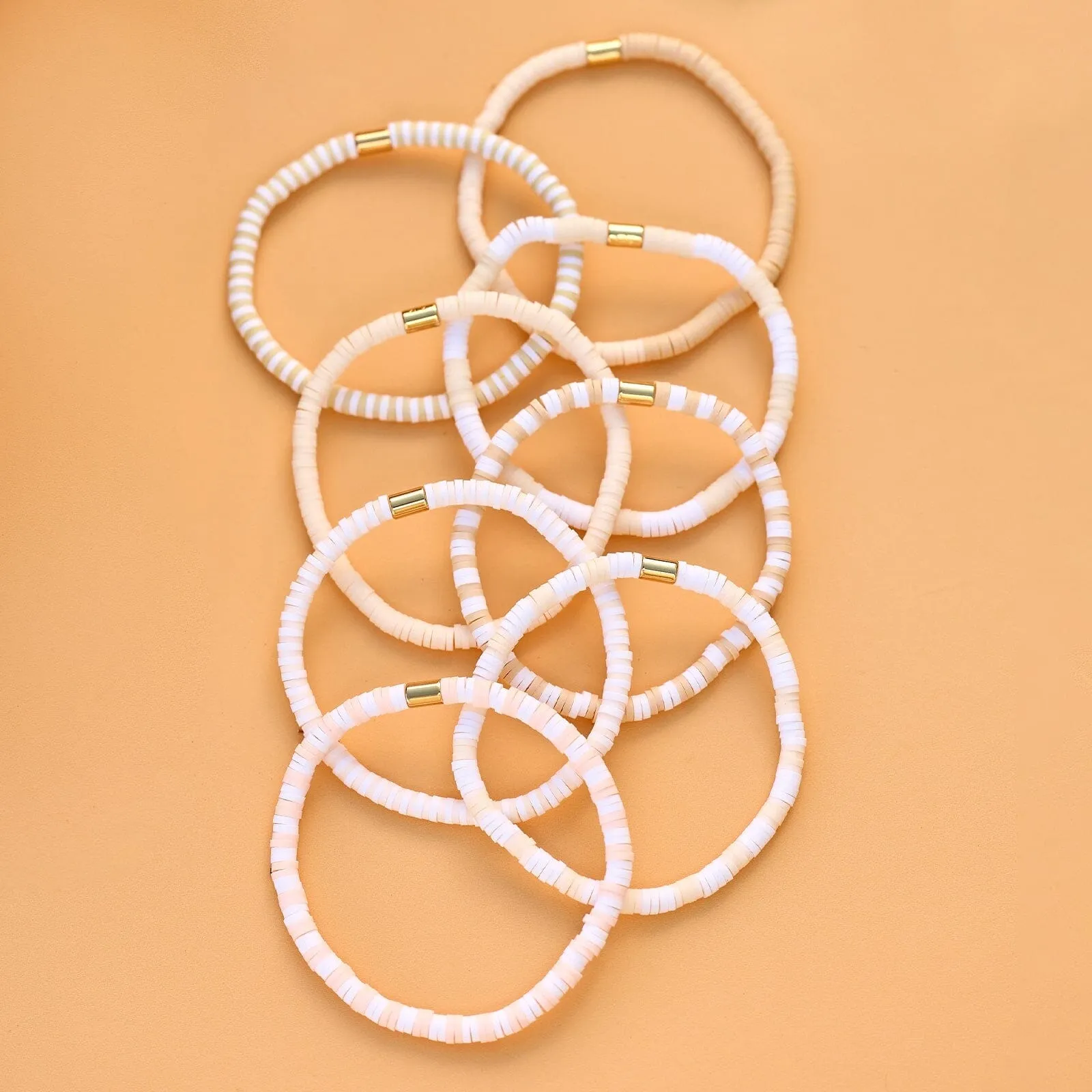 Leche Stretch Bracelet Set of 8 sold by Pura Vida product image thumbnail 4