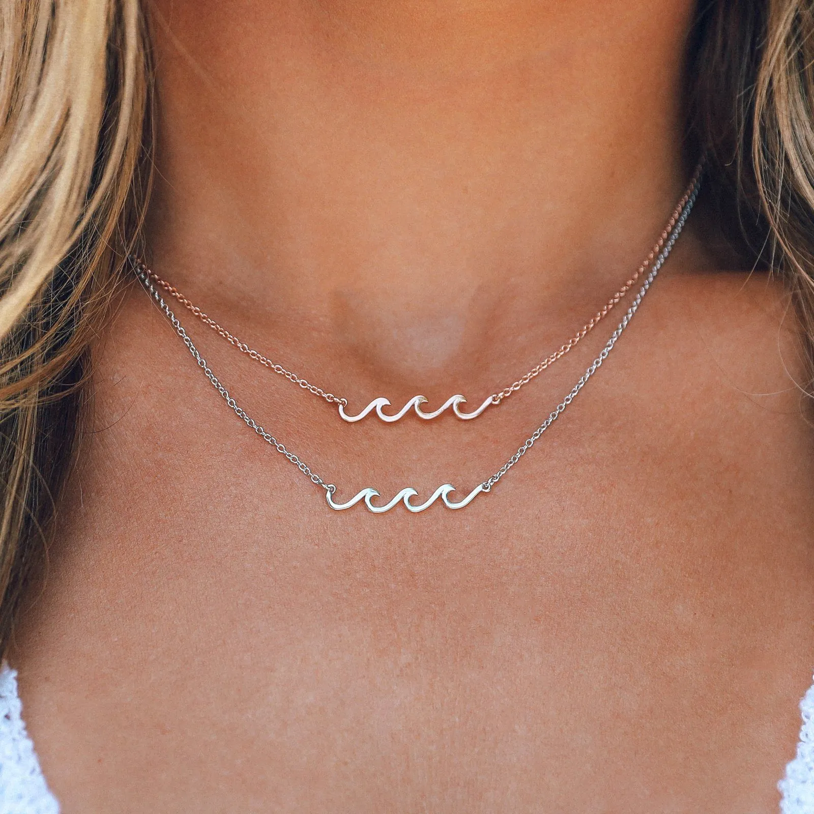Delicate Wave Necklace sold by Pura Vida product image thumbnail 3