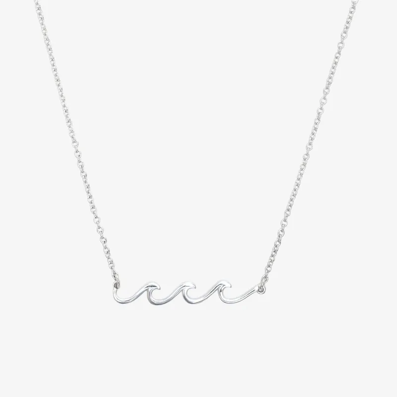 Delicate Wave Necklace sold by Pura Vida