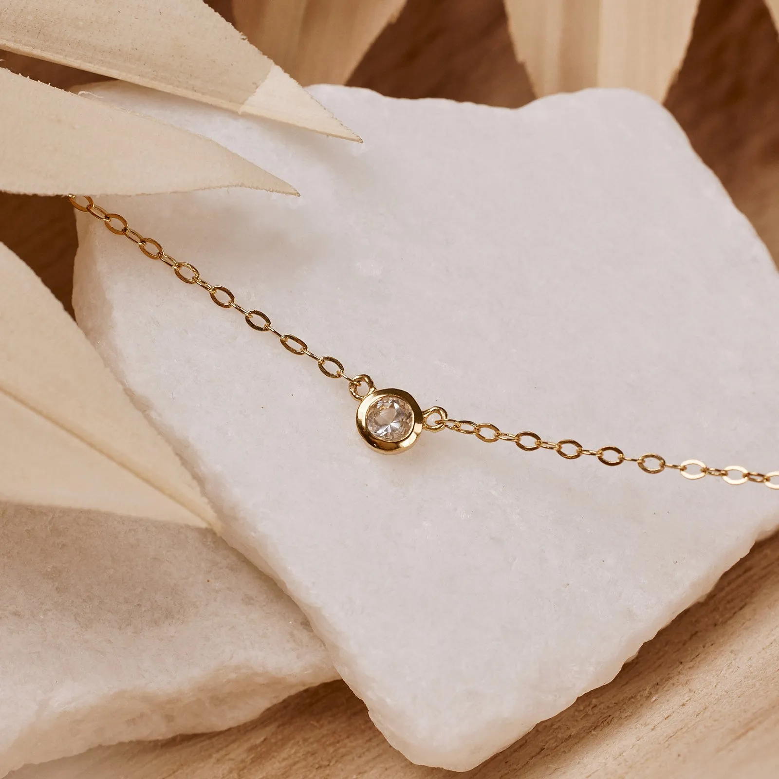 Shimmering Chain Anklet sold by Pura Vida