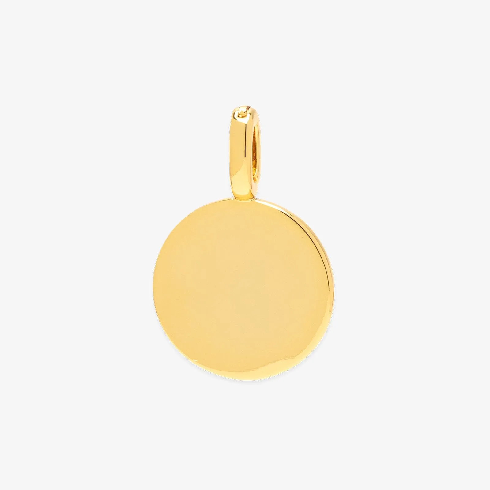 Engravable Coin Harper Charm sold by Pura Vida