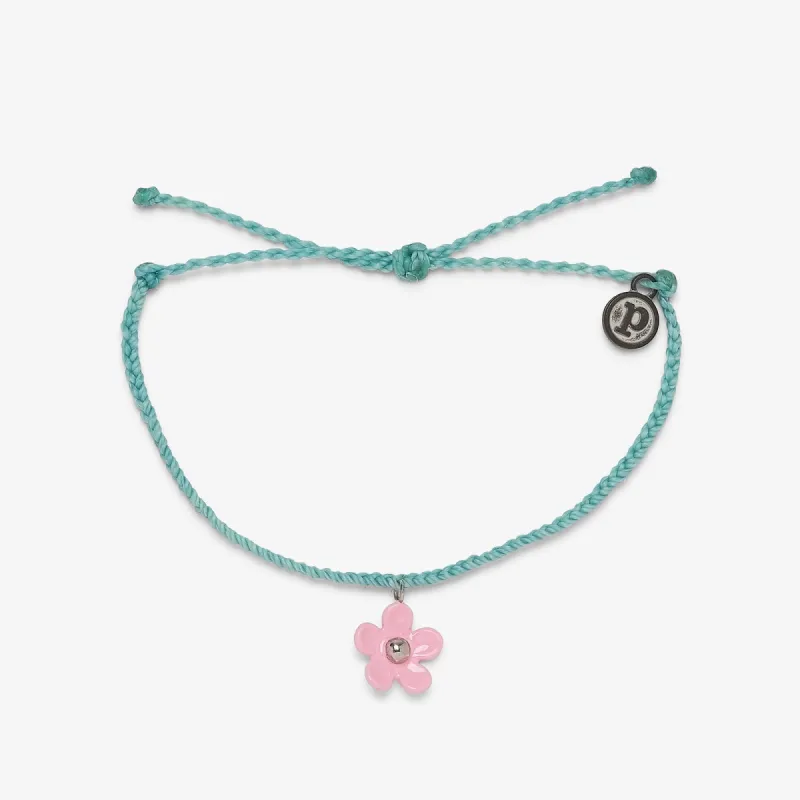 Solstice Enamel Flower Charm Bracelet sold by Pura Vida