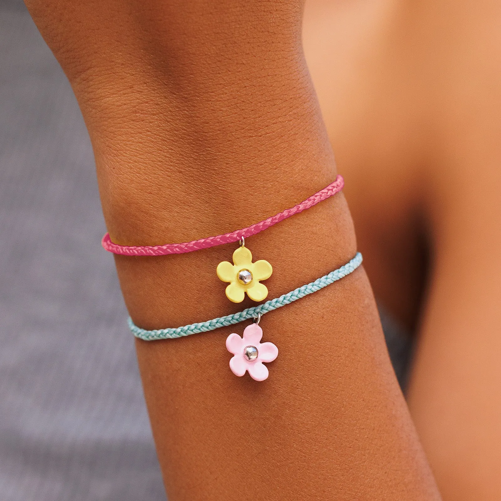 Solstice Enamel Flower Charm Bracelet sold by Pura Vida product image thumbnail 3