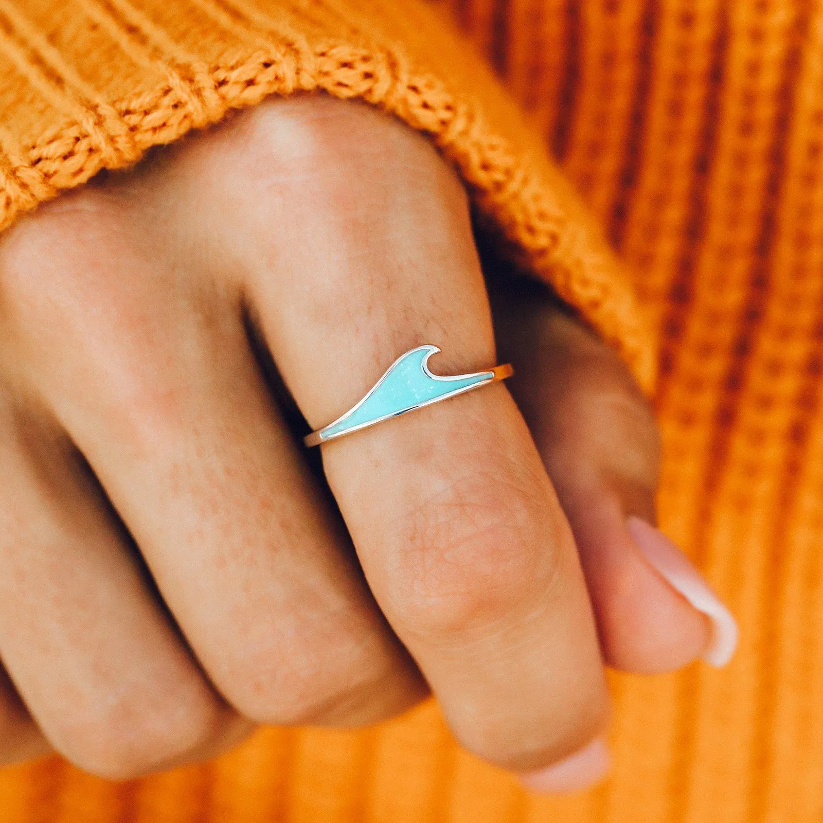 Wave Stacking Ring sold by Pura Vida product image thumbnail 2