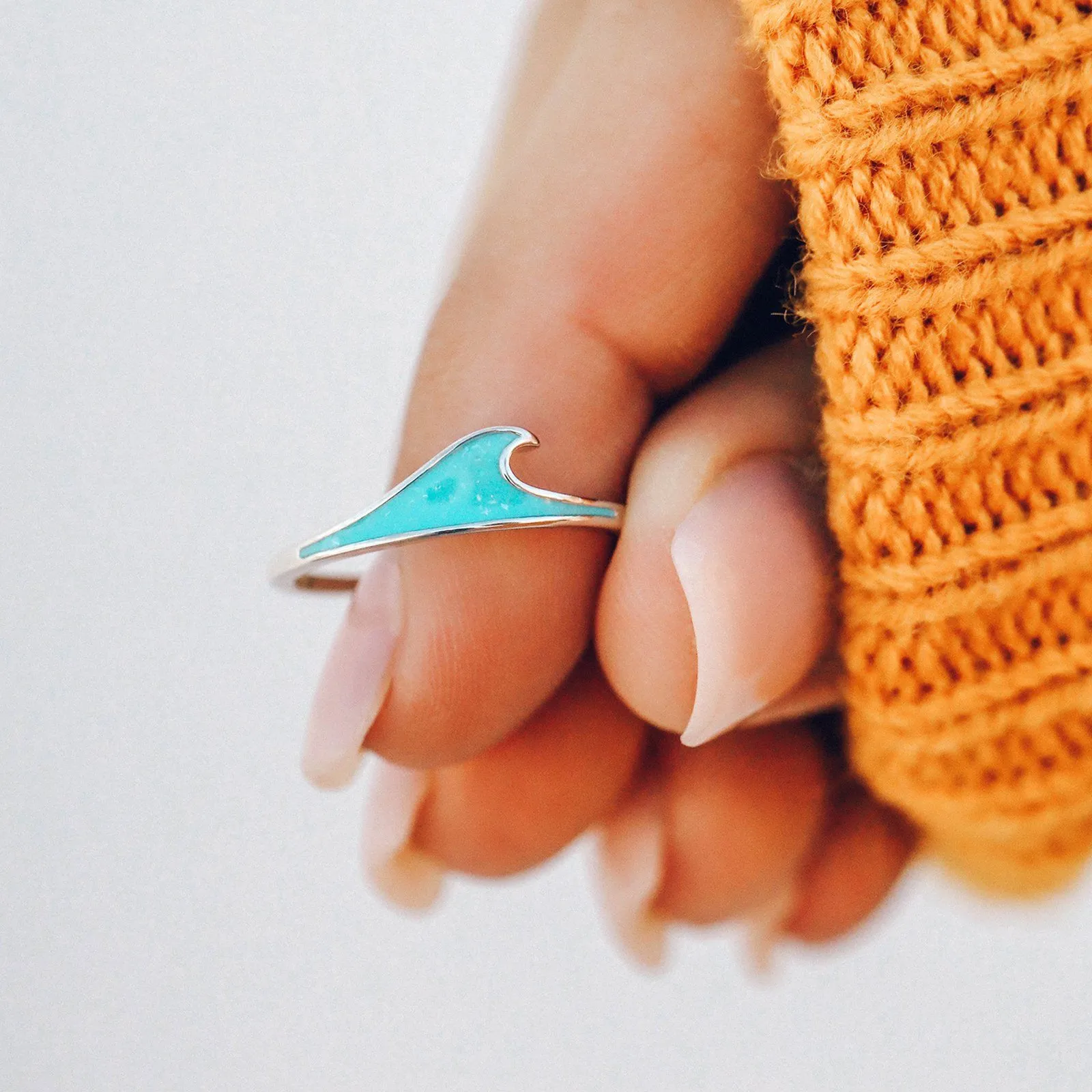 Wave Stacking Ring sold by Pura Vida product image thumbnail 4