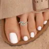 Stone Wave Toe Ring sold by Pura Vida