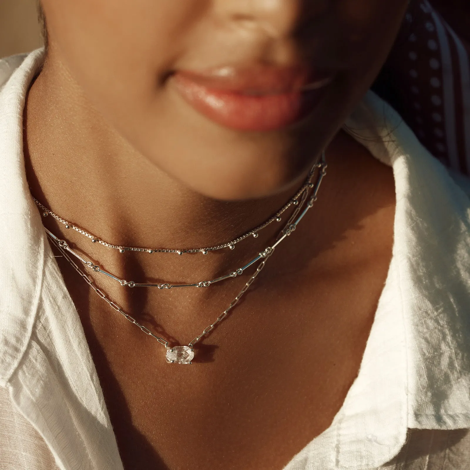 Ball Bead Chain Choker sold by Pura Vida product image thumbnail 3