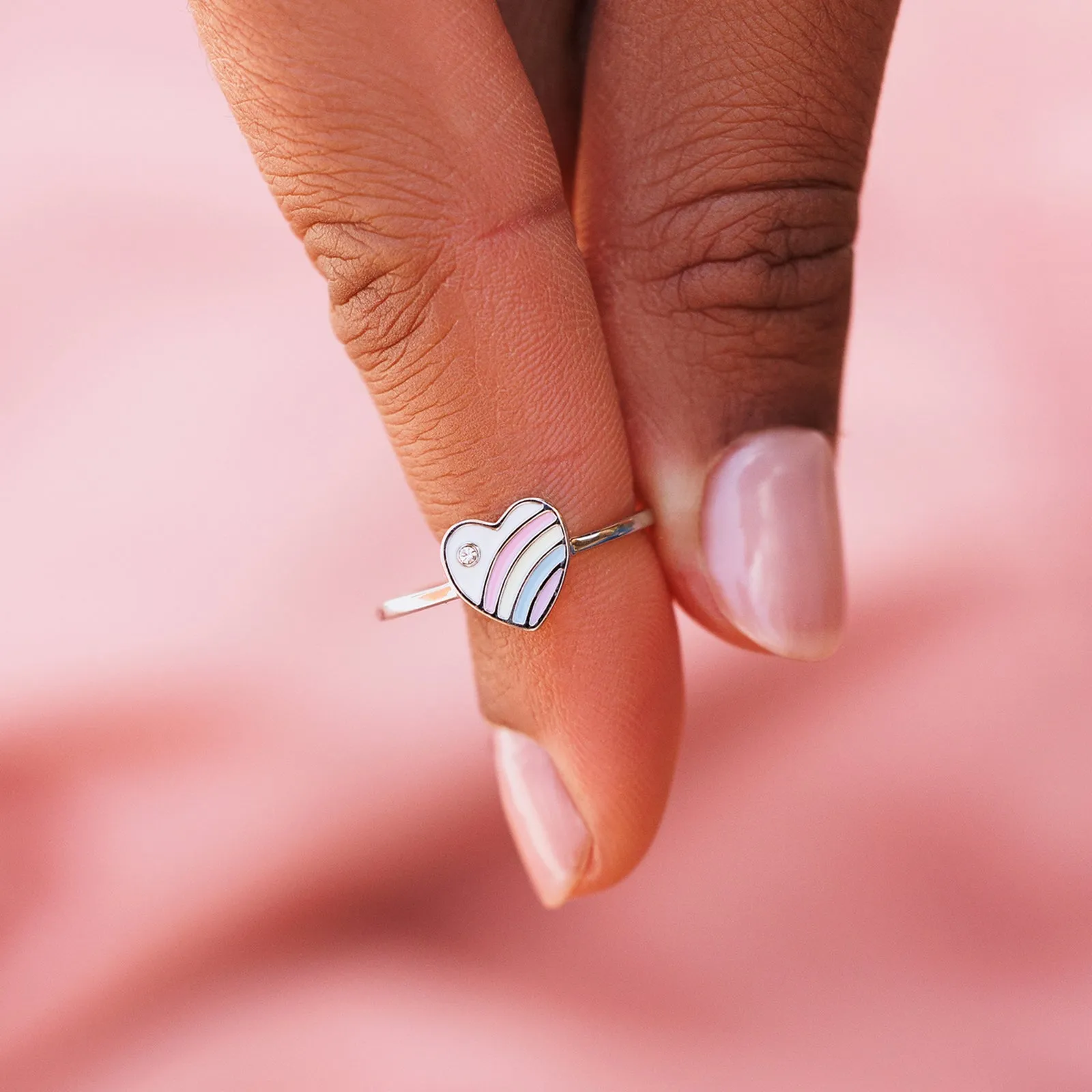 Pastel Vintage Heart Ring sold by Pura Vida product image thumbnail 3
