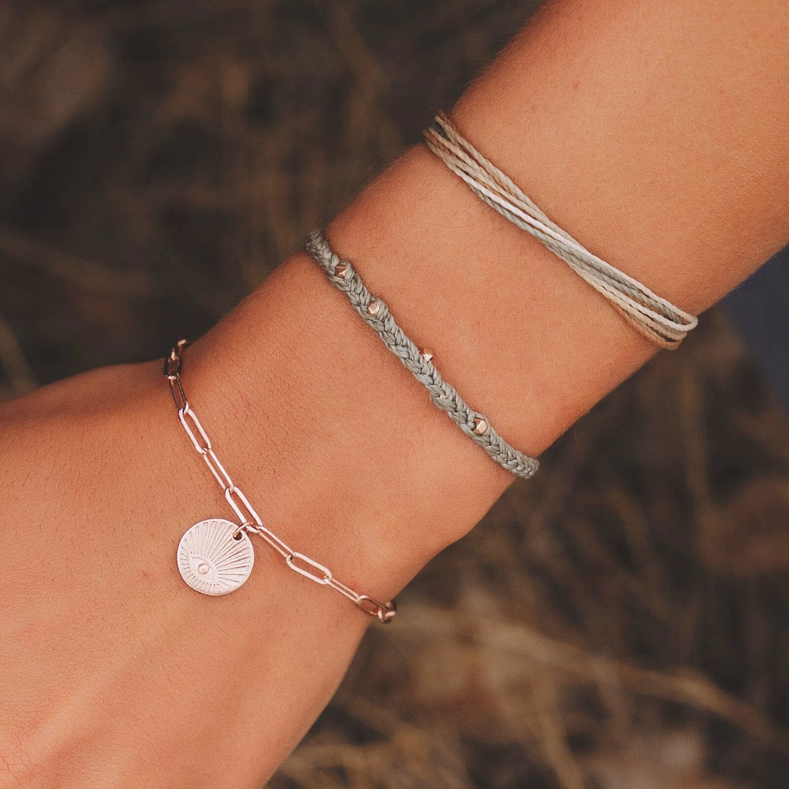 Rose Gold Protective Eye Pack sold by Pura Vida