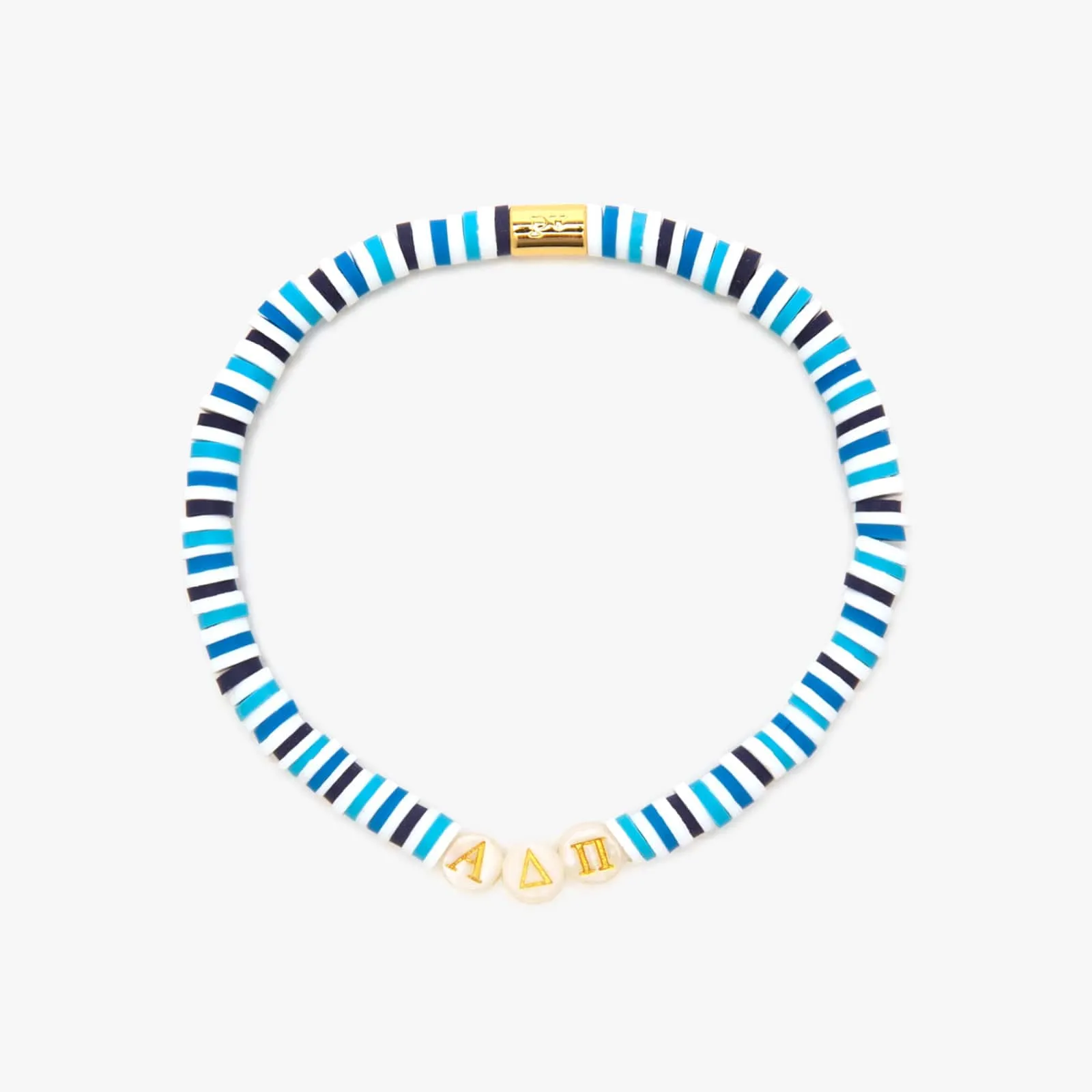 Alpha Delta Pi Stretch Bracelet sold by Pura Vida