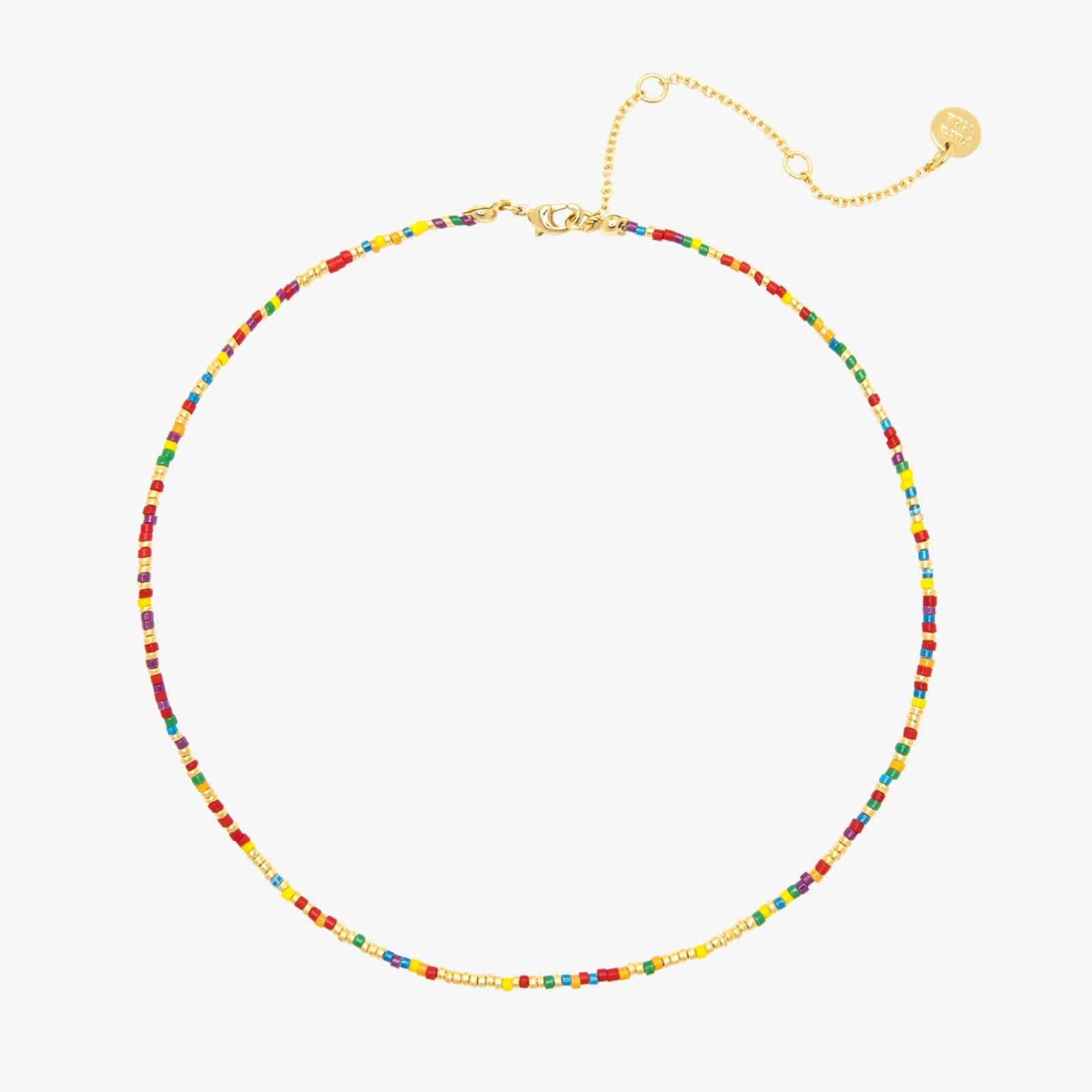 Rainbow Bead Choker sold by Pura Vida