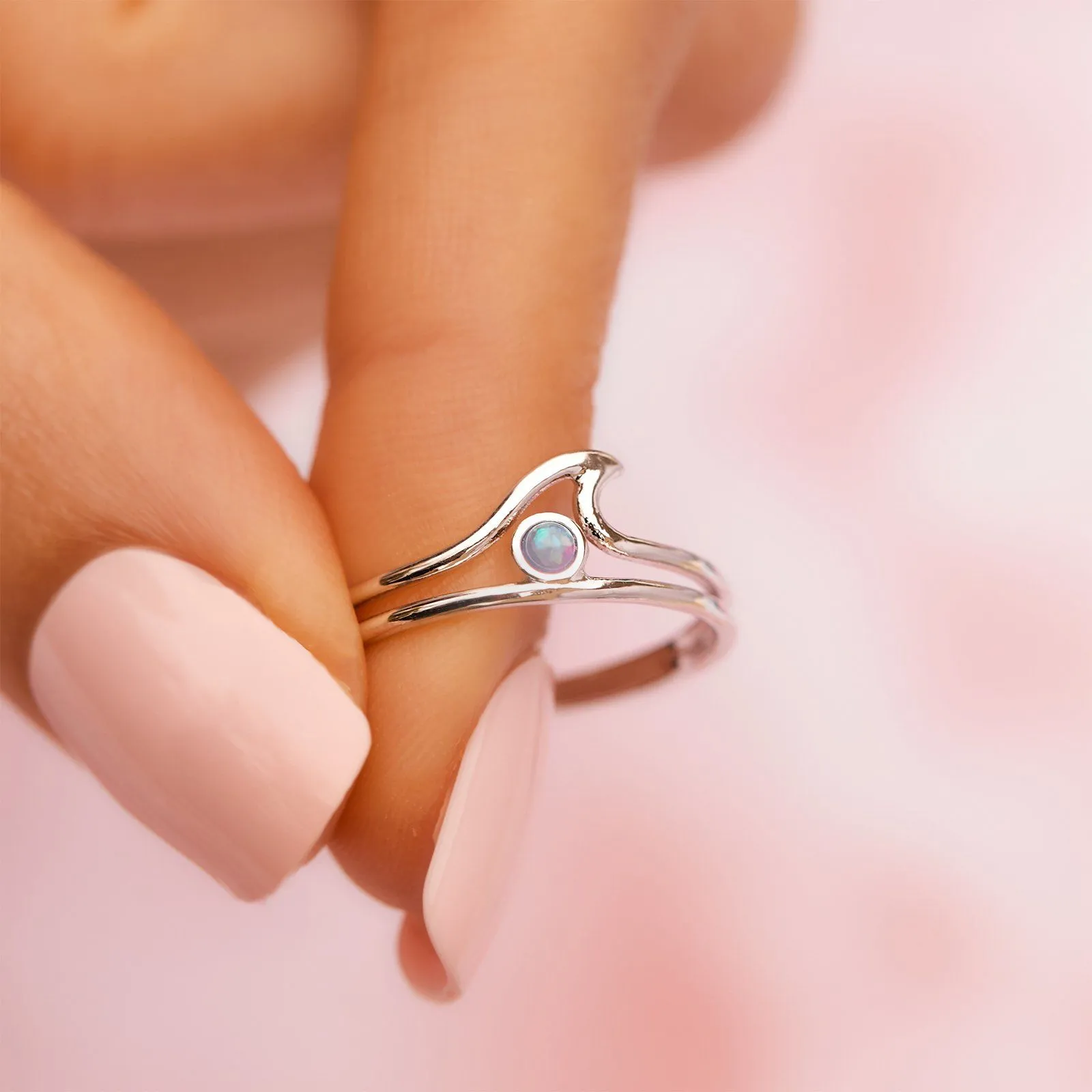 Opal Wave Ring sold by Pura Vida product image thumbnail 5