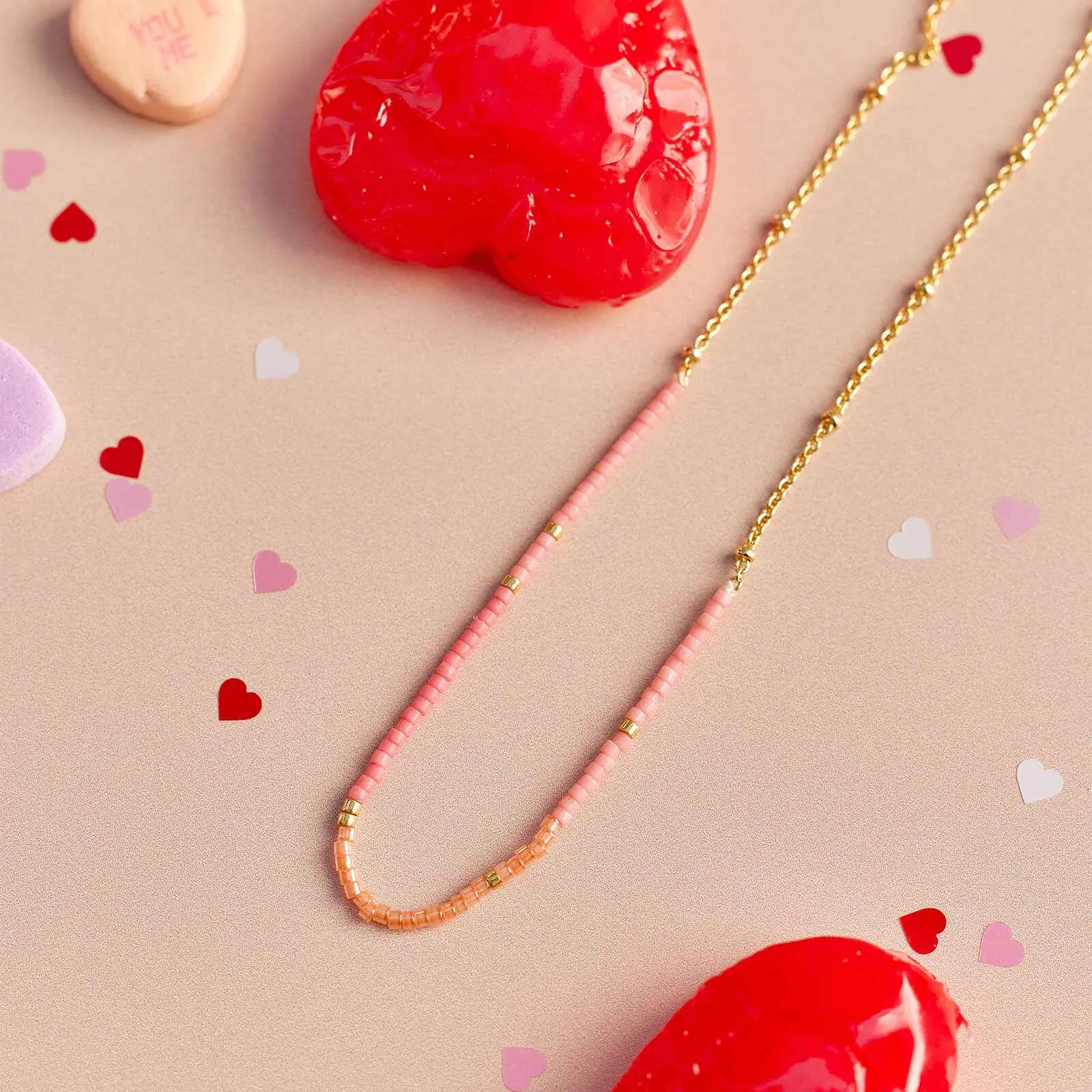 True Love Seed Bead Choker sold by Pura Vida product image thumbnail 2