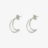 Crescent Hoop Earrings sold by Pura Vida