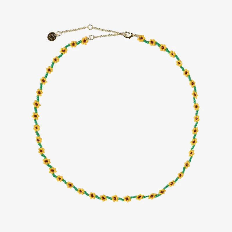 Sunflower Seed Bead Choker sold by Pura Vida