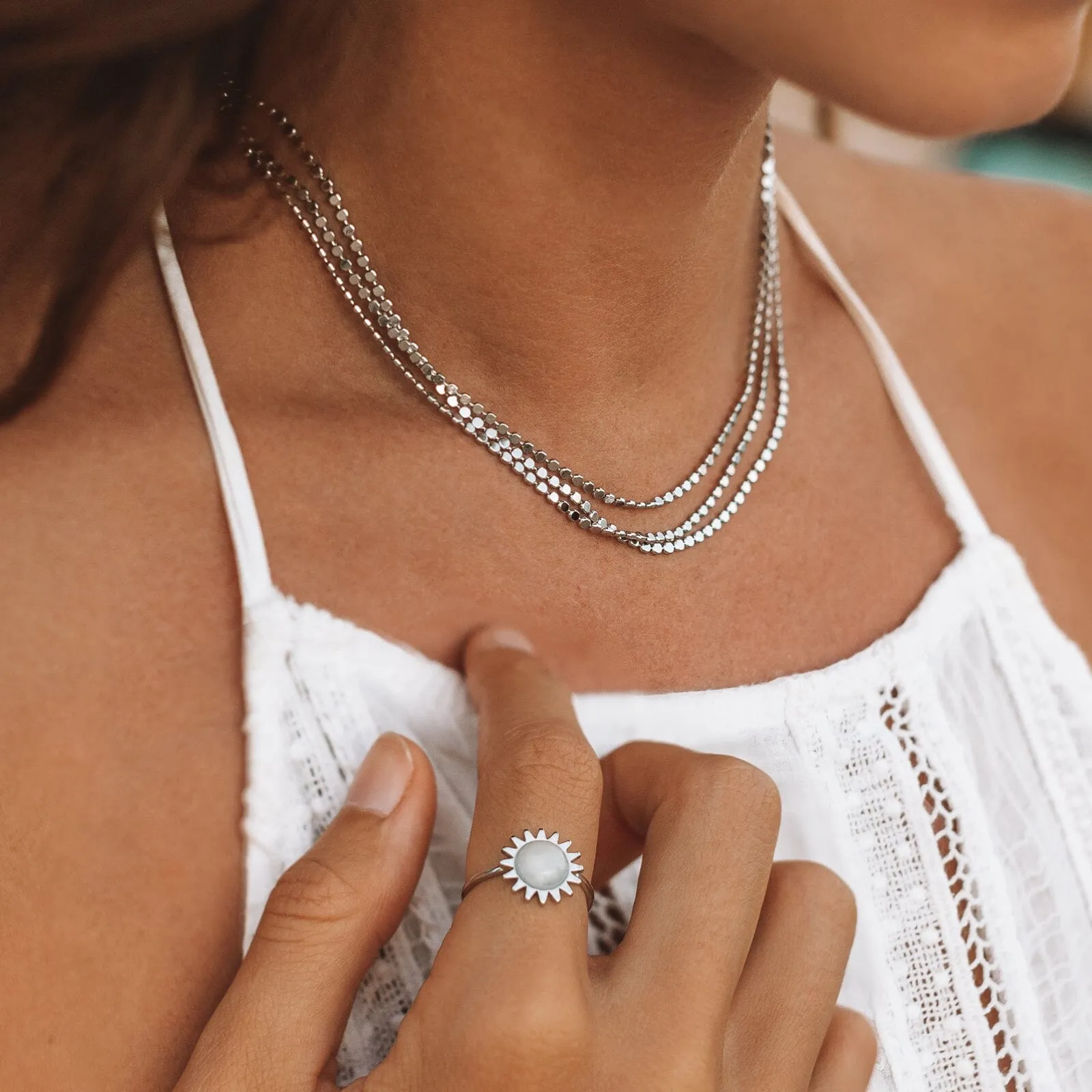 Rosarito Chain Choker sold by Pura Vida product image thumbnail 3