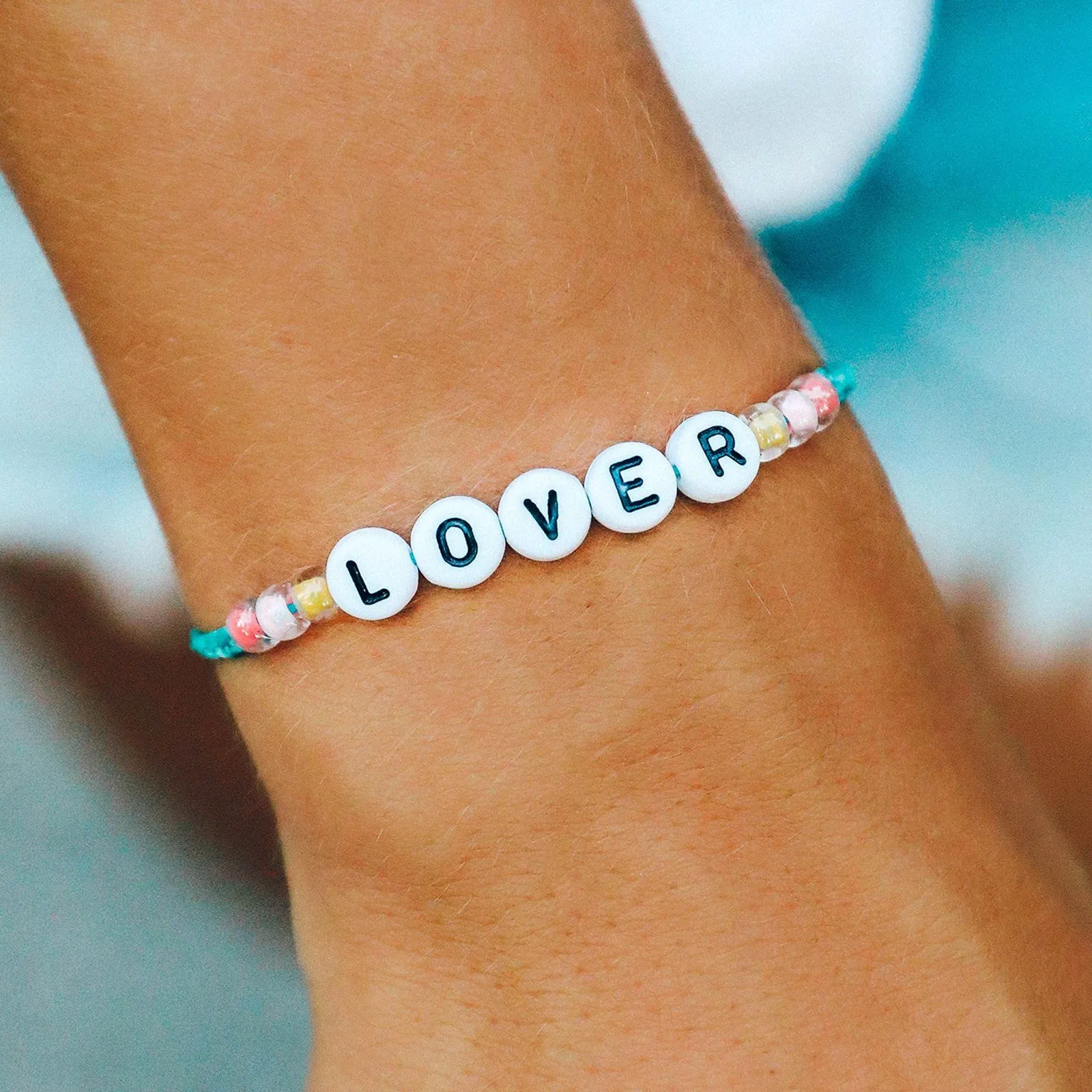 Lover Alphabet Bead Bracelet sold by Pura Vida product image thumbnail 2