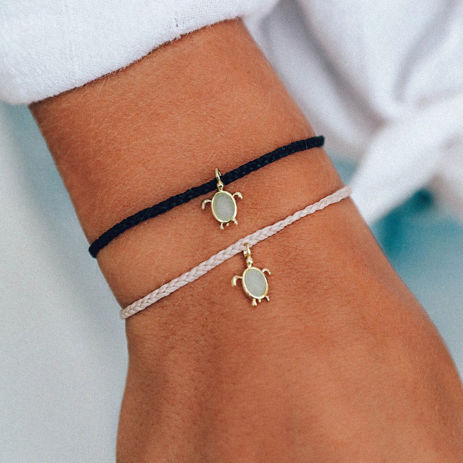 Gold Save the Sea Turtles Charm sold by Pura Vida product image thumbnail 2